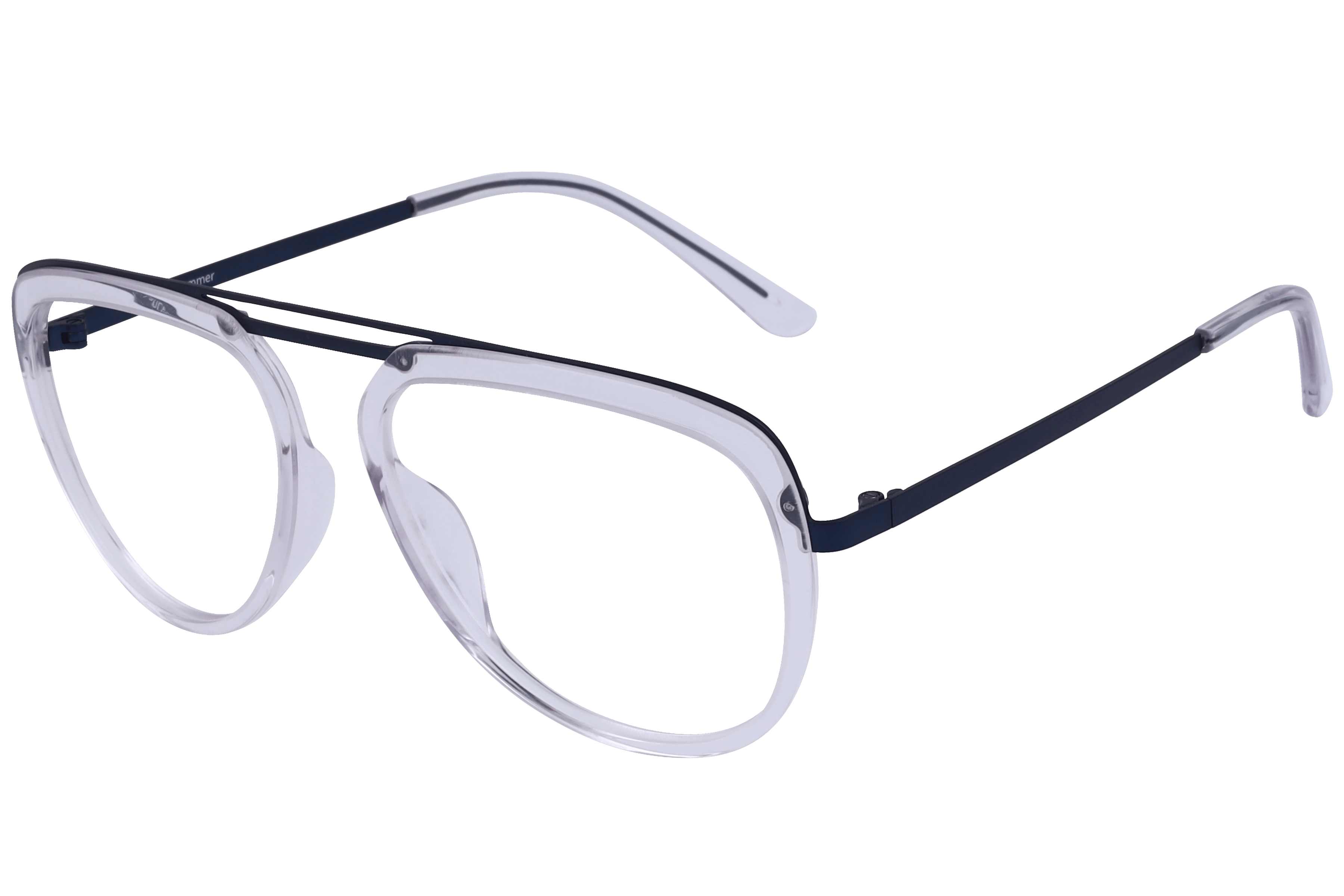 Lancebremmer 9738 Frame Transparent Male Full Metal — Transparent frame