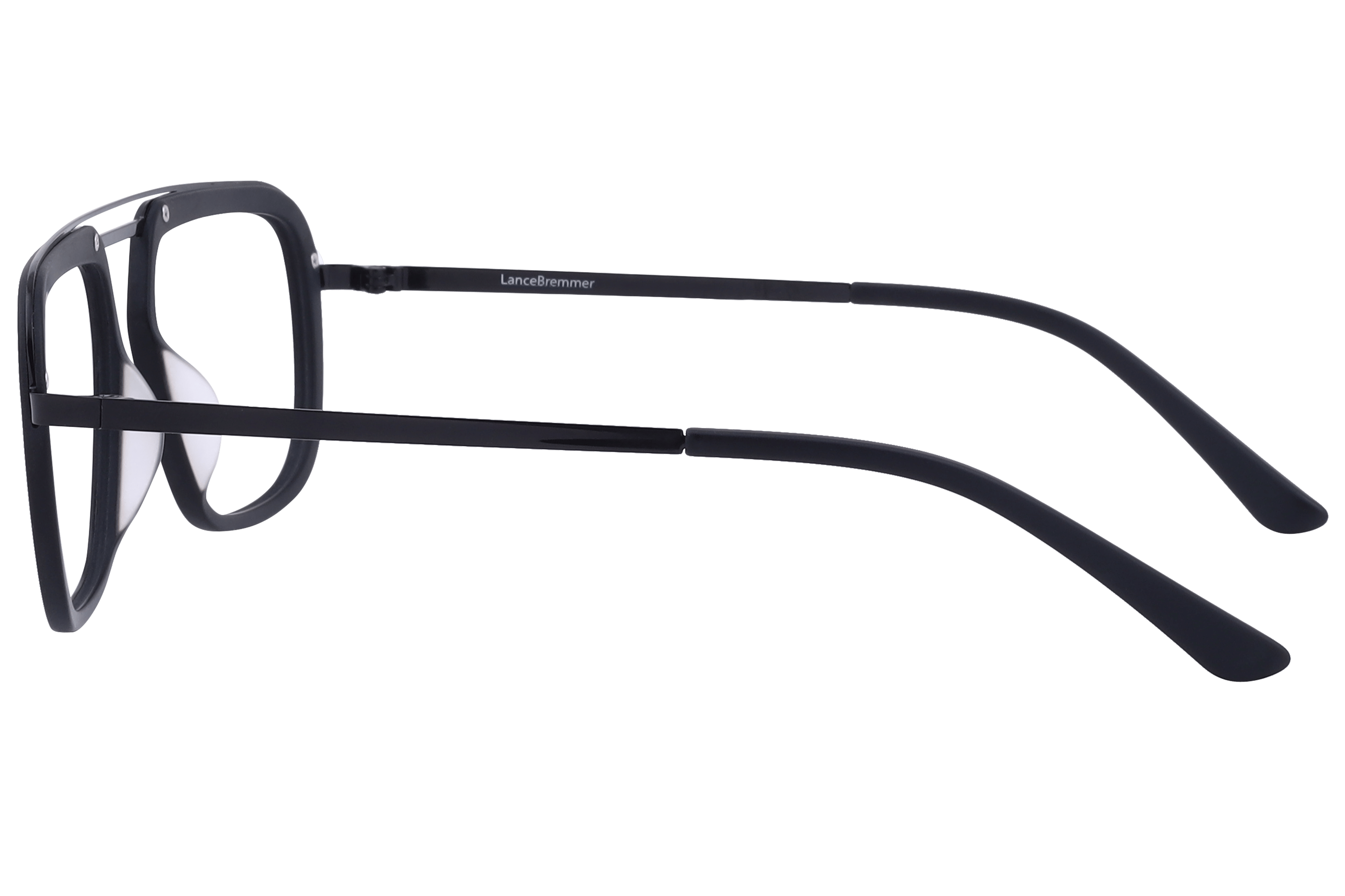 Lancebremmer 9739 Frame Black Male Full Metal Frame — Black frame — view 3