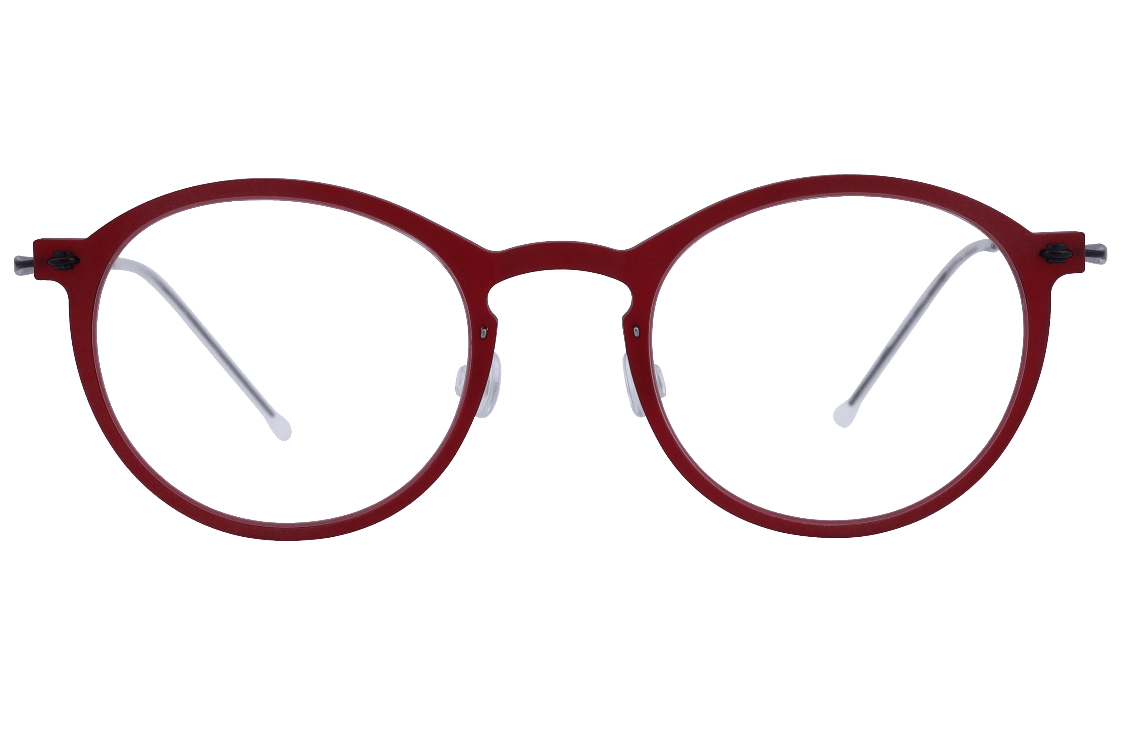 Lancebremmer 9829 Frame Maroon Unisex Full Metal Frame — Maroon frame — view 2