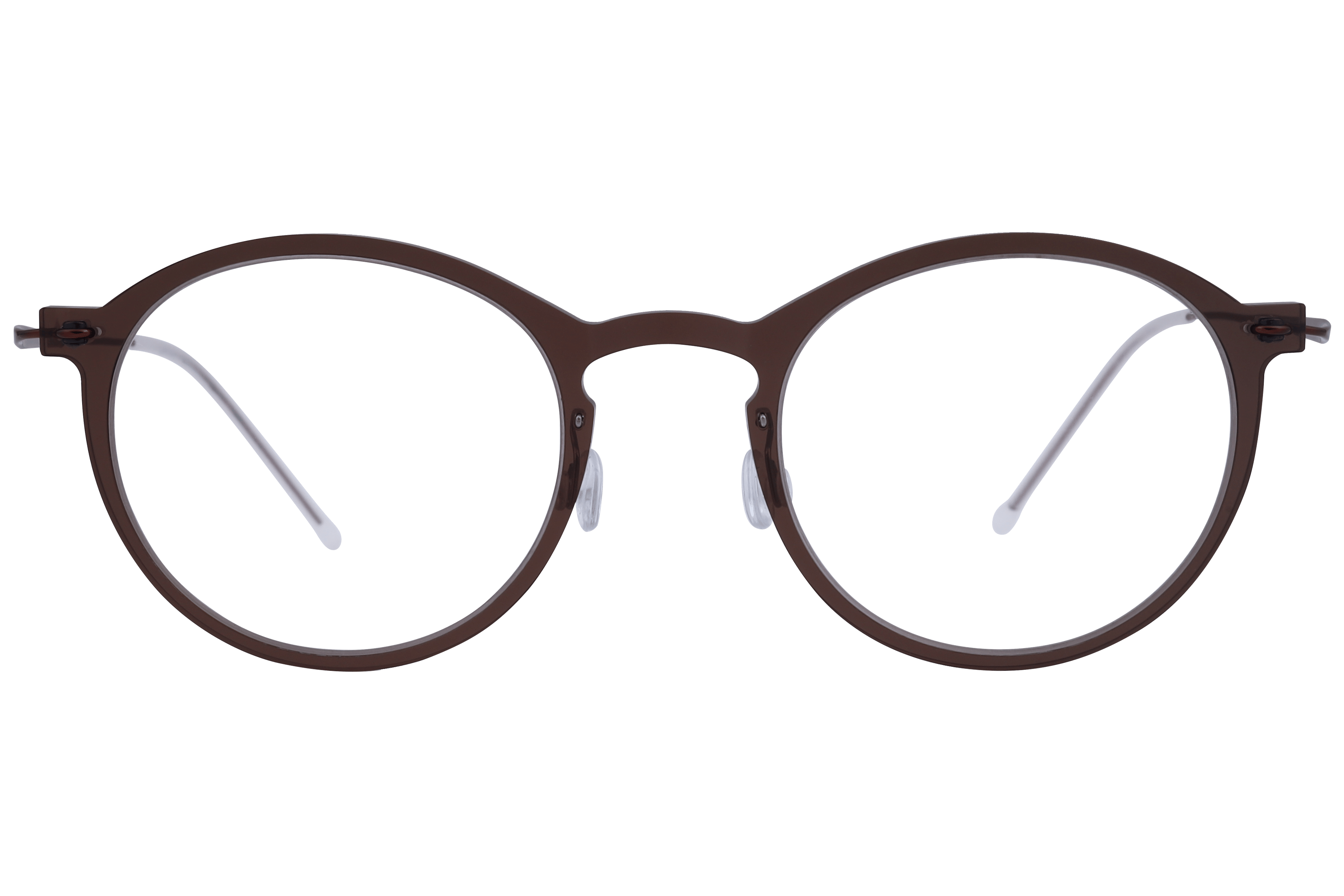 Lancebremmer 9829 Frame Brown Unisex Full Metal Frame — Brown frame — view 2