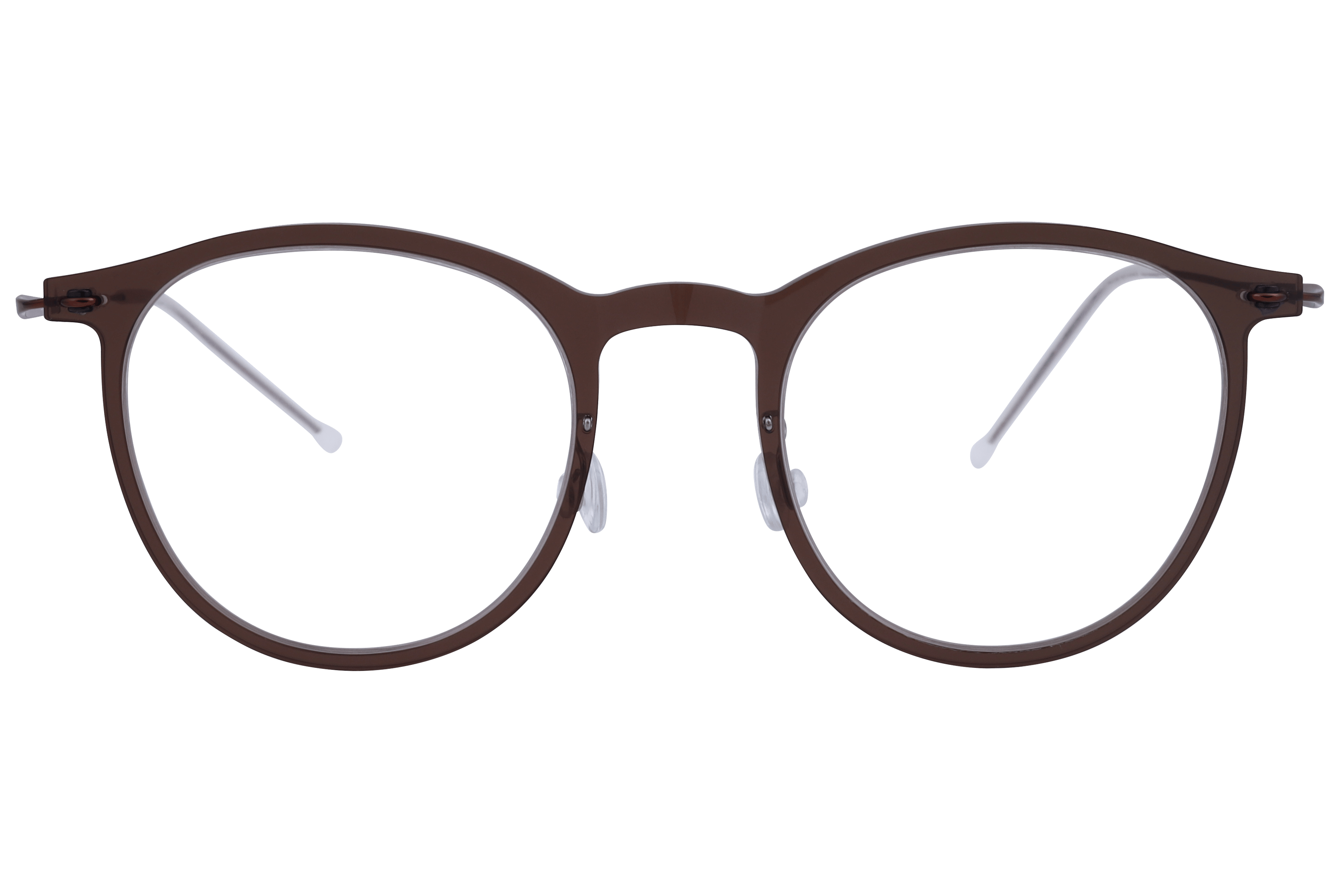 Lancebremmer 9831 Frame Brown Unisex Full Metal Frame — Brown frame — view 2