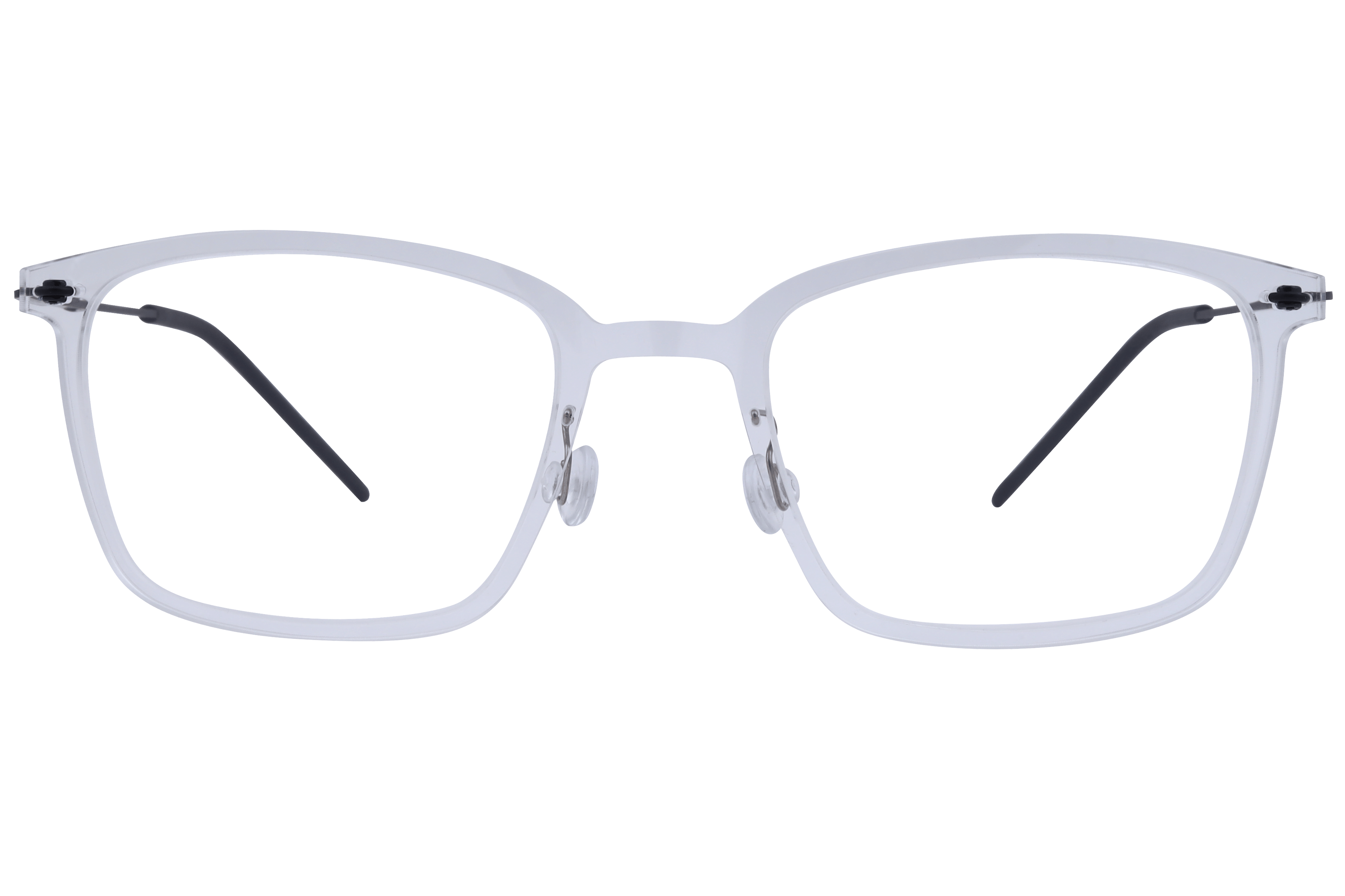 Lancebremmer 9833 Frame Transparent Male Full Metal Frame — Transparent frame — view 2