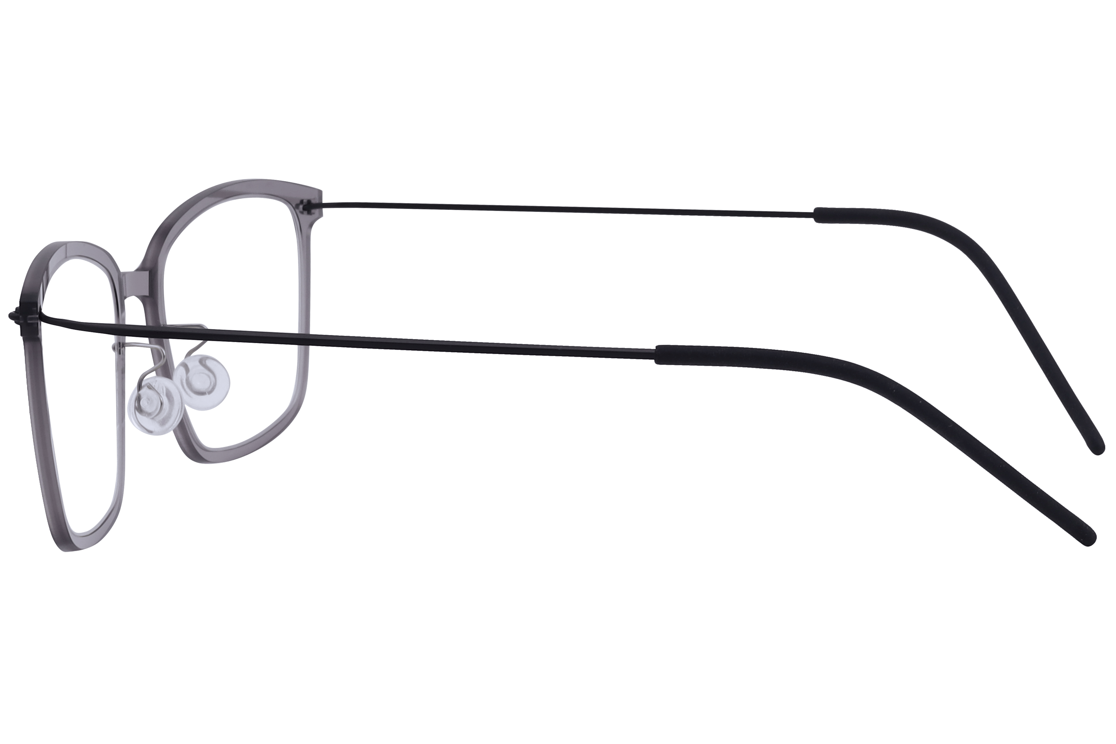 Lancebremmer 9833 Frame Transparent Grey Male Full Metal Frame — Transparent Grey frame — view 3