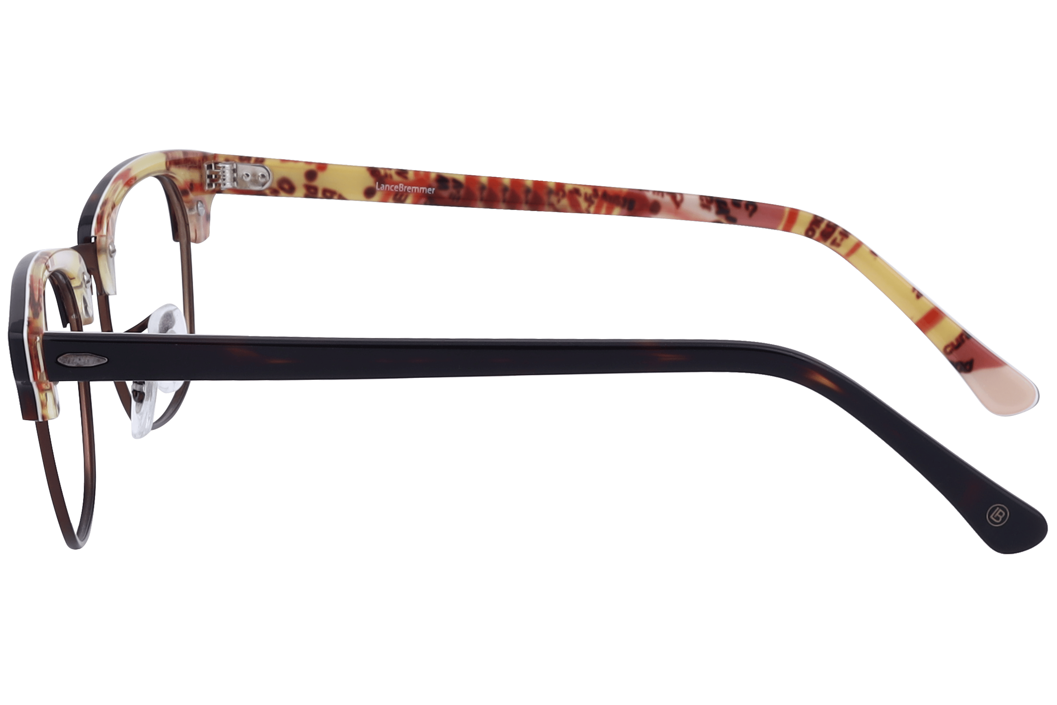 Lancebremmer 1517S Frame Tortoise Male Full Shell Frame — Tortoise frame — view 3