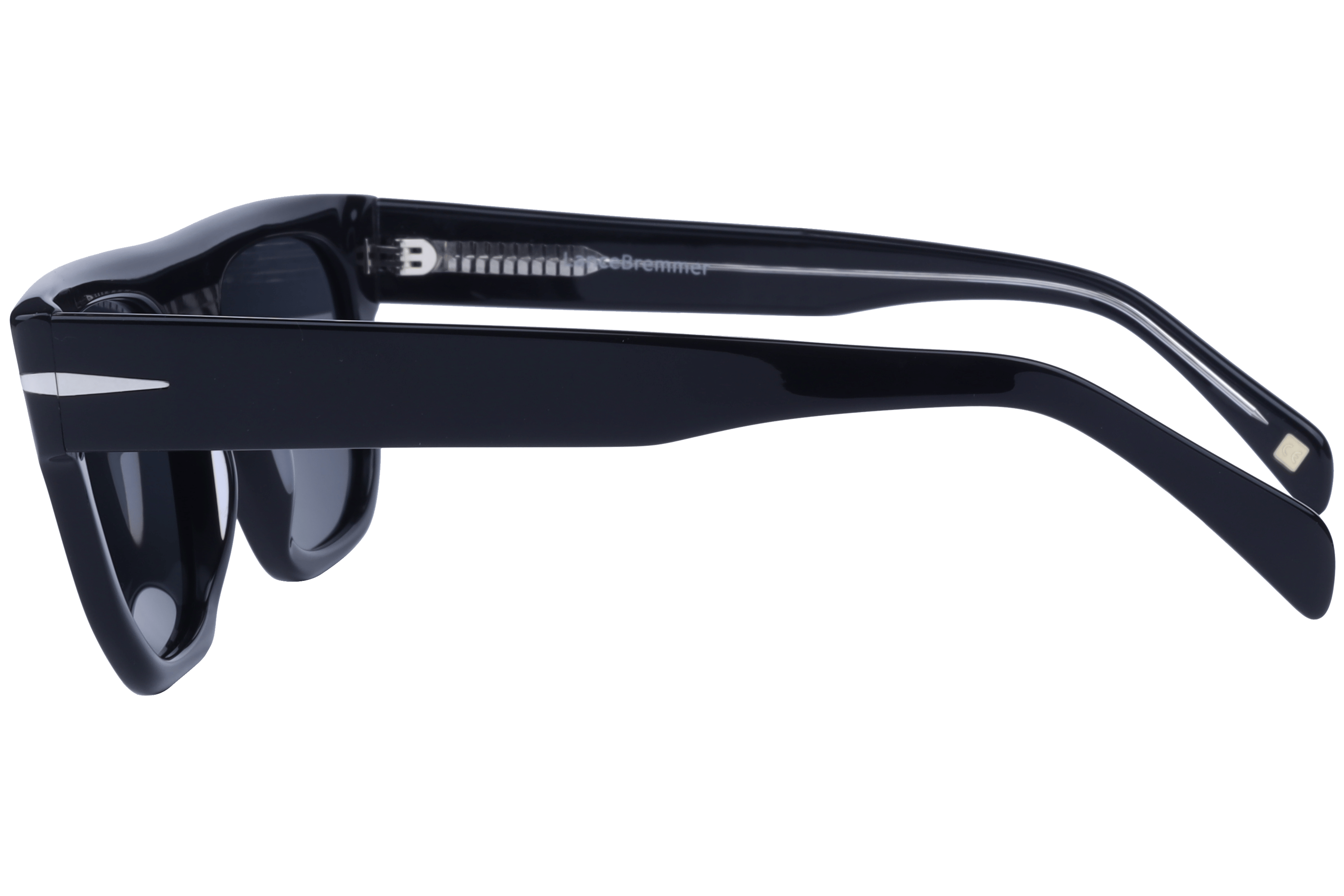 Lancebremmer AT8306 Sunglass Black Male Full Shell Sunglass — Black frame — view 3
