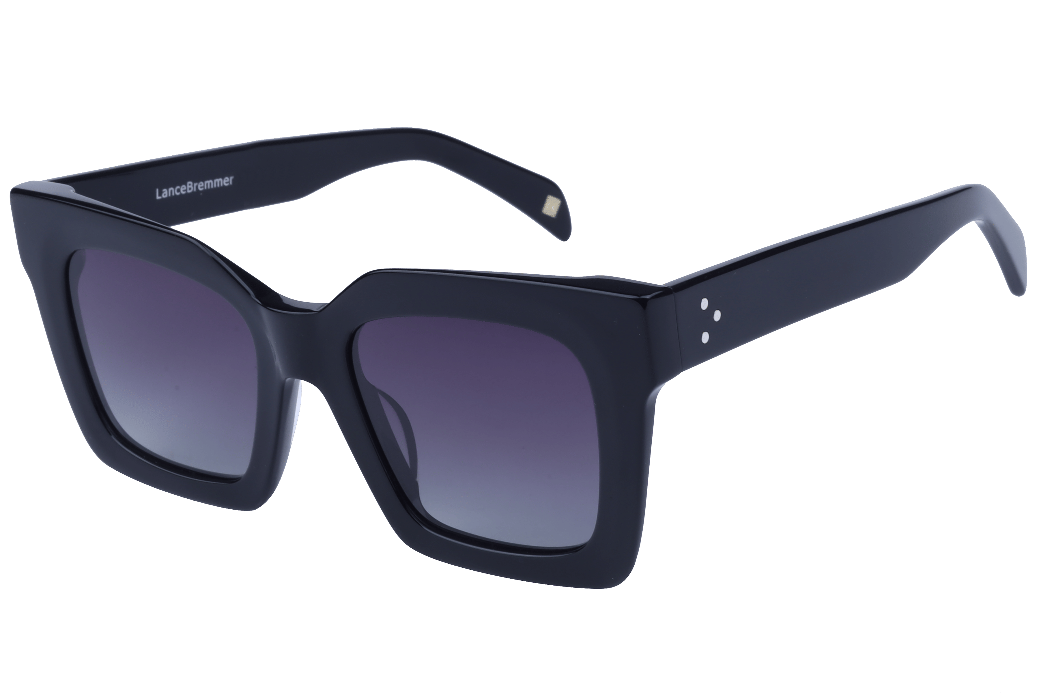 Lancebremmer AT8334 Sunglass Black Female Full Shell — Black frame