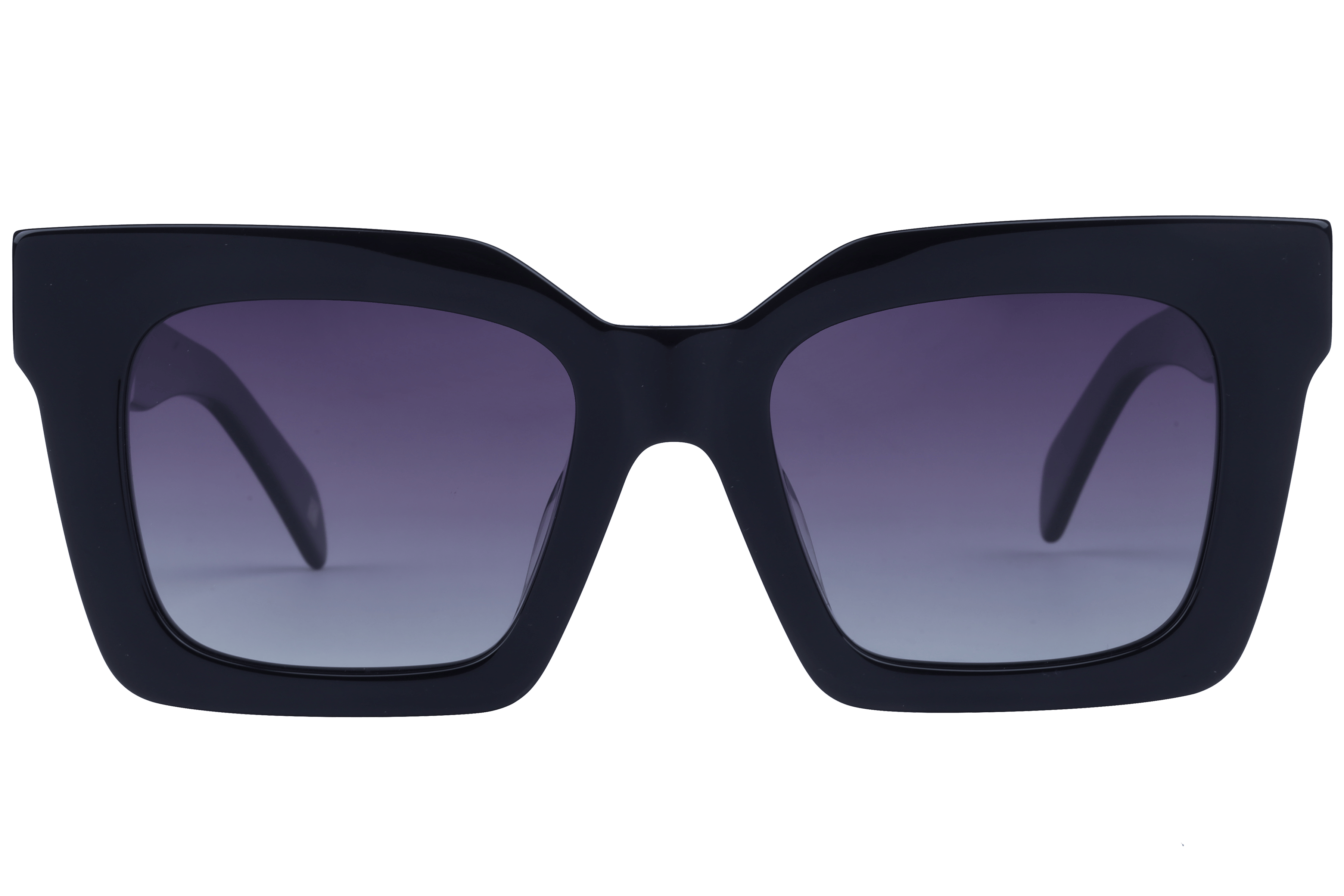 Lancebremmer AT8334 Sunglass Black Female Full Shell Sunglass — Black frame — view 2
