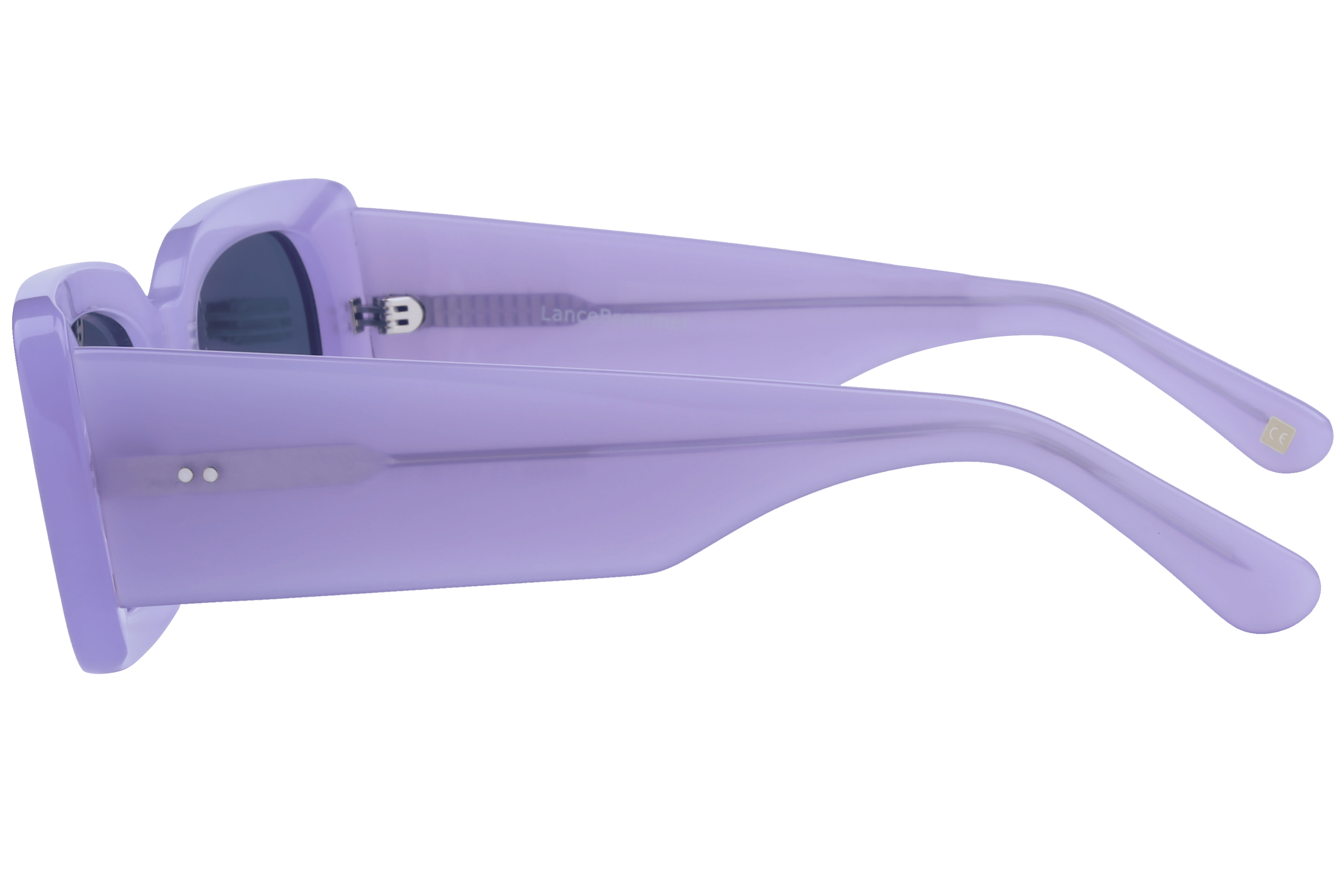 Lancebremmer AT8299 Sunglass Violet Female Full Shell Sunglass — Violet frame — view 3