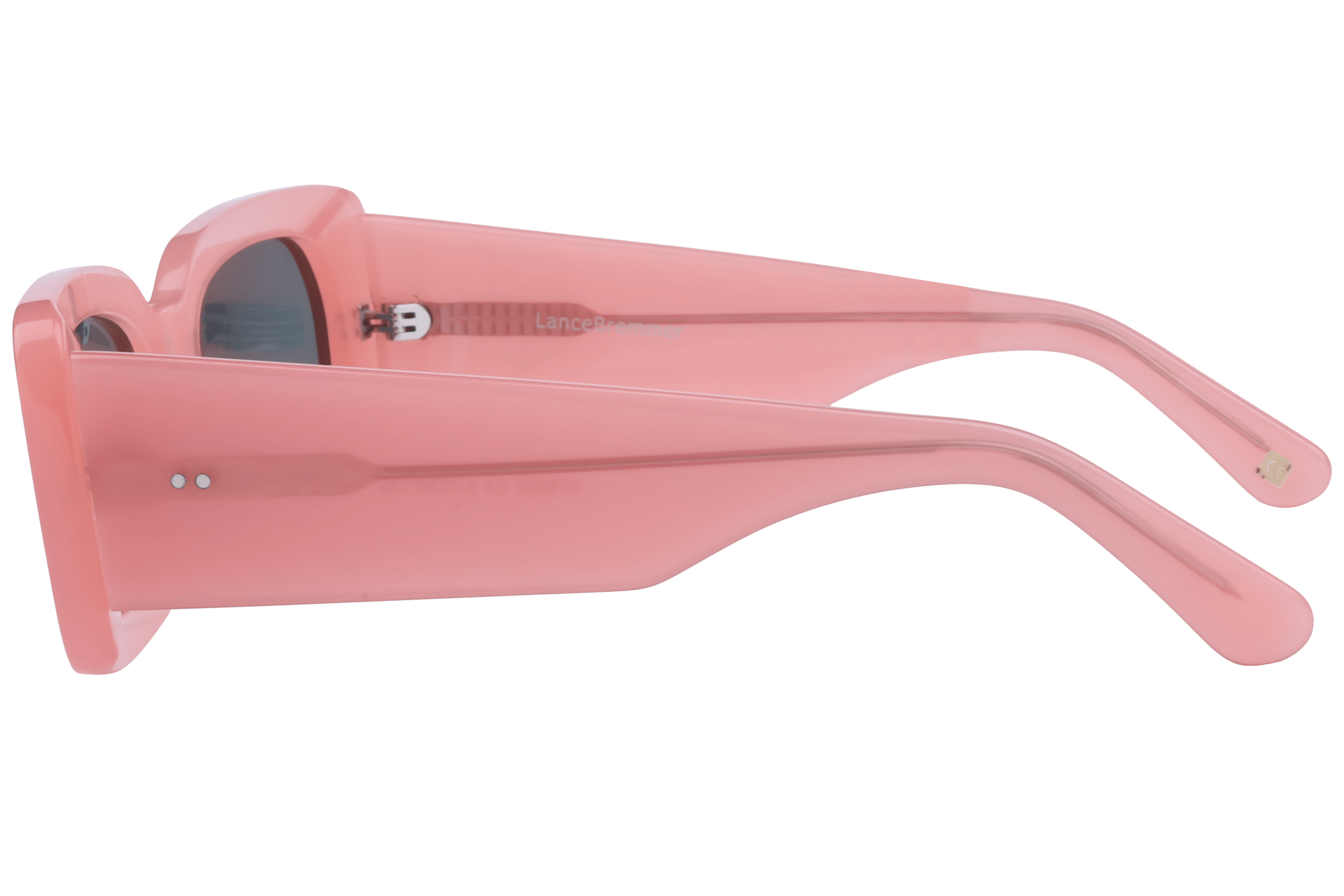 Lancebremmer AT8299 Sunglass Pink Female Full Shell Sunglass — Pink frame — view 3