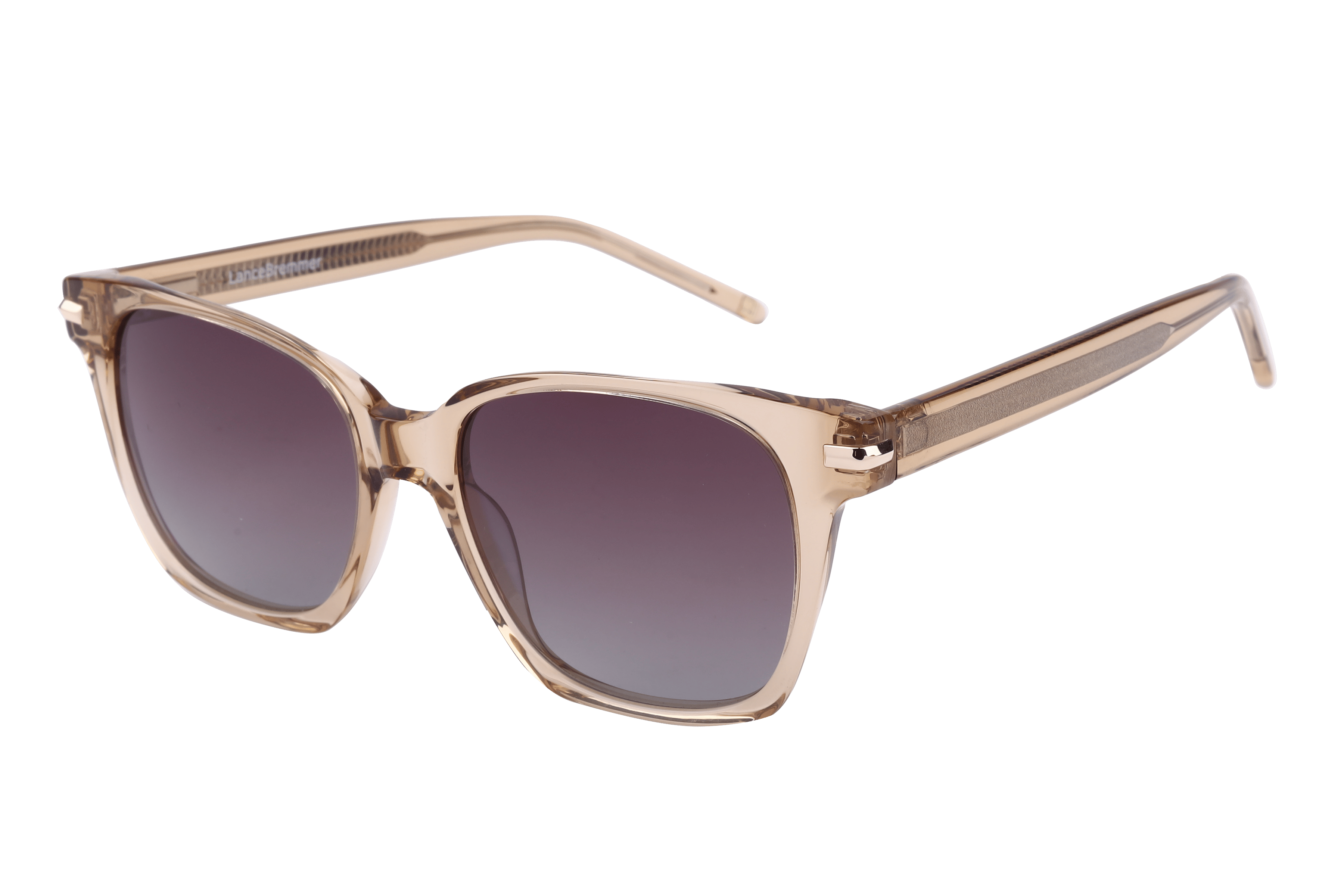 Lancebremmer AT8380 Sunglass Transparent Brown Male Full She