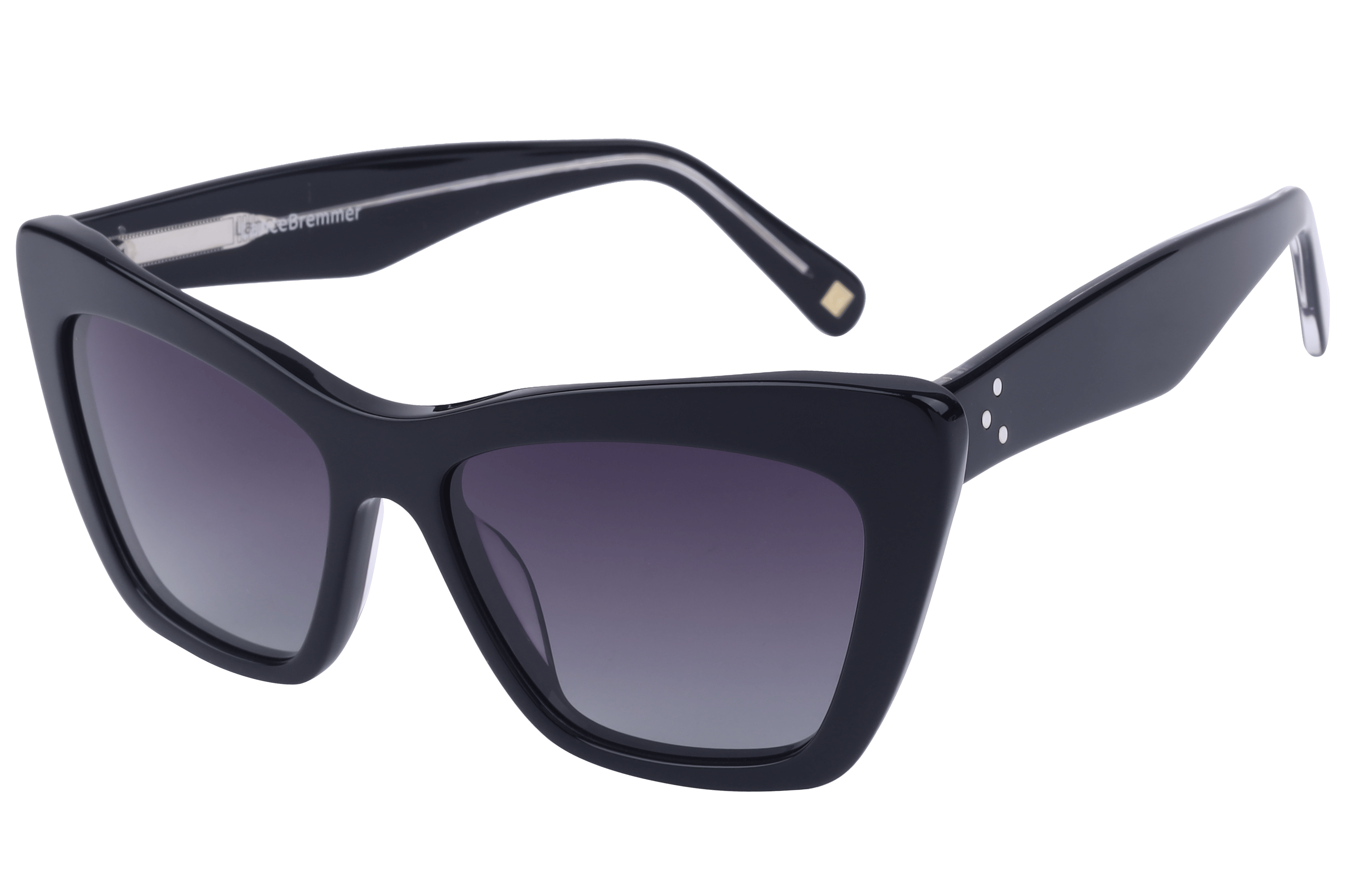 Lancebremmer AT8403 Sunglass Black Female Full Shell — Black frame