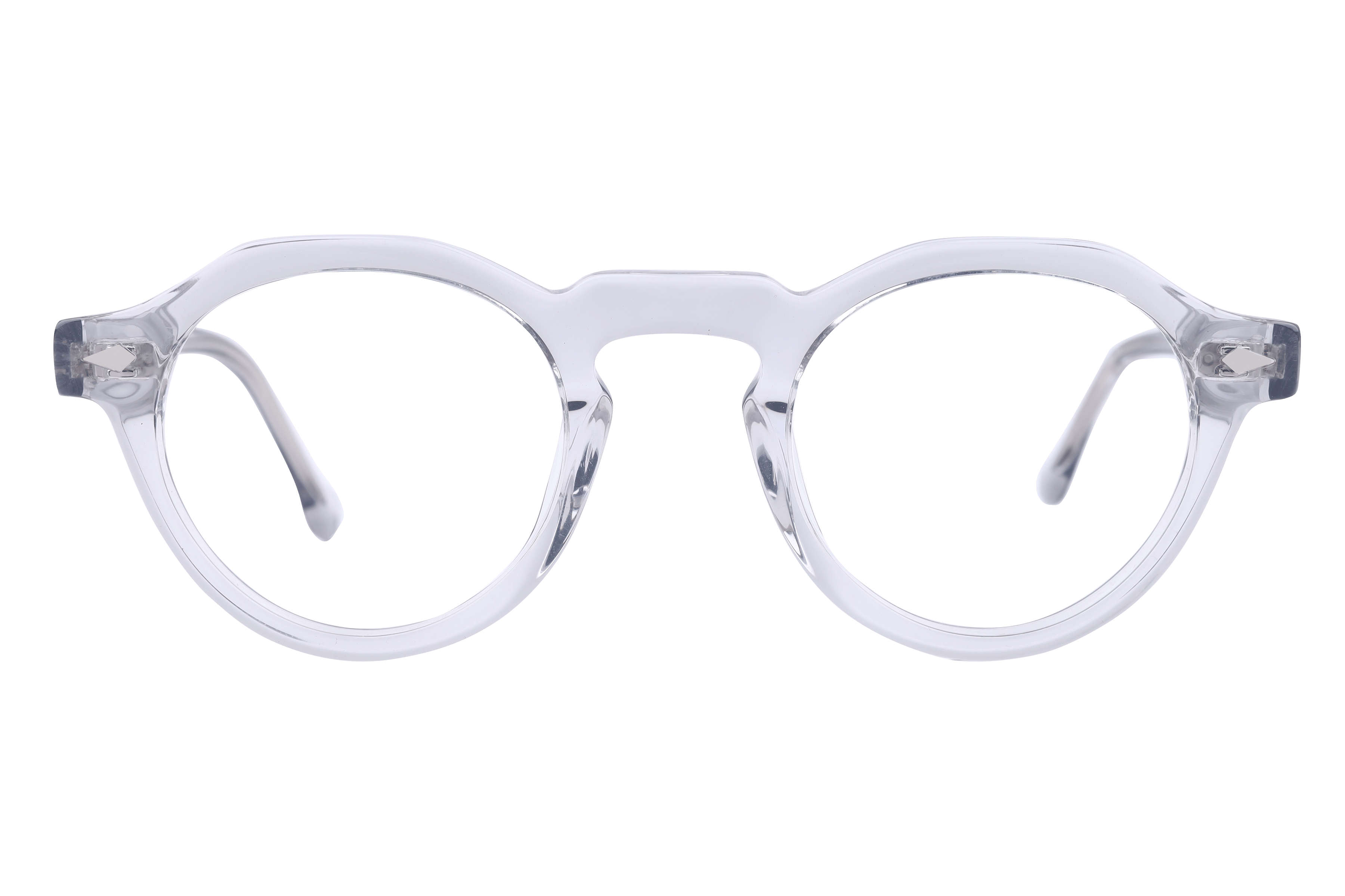Lancebremmer AS6372 Frame Transparent Unisex Full Shell Frame — Transparent frame — view 2