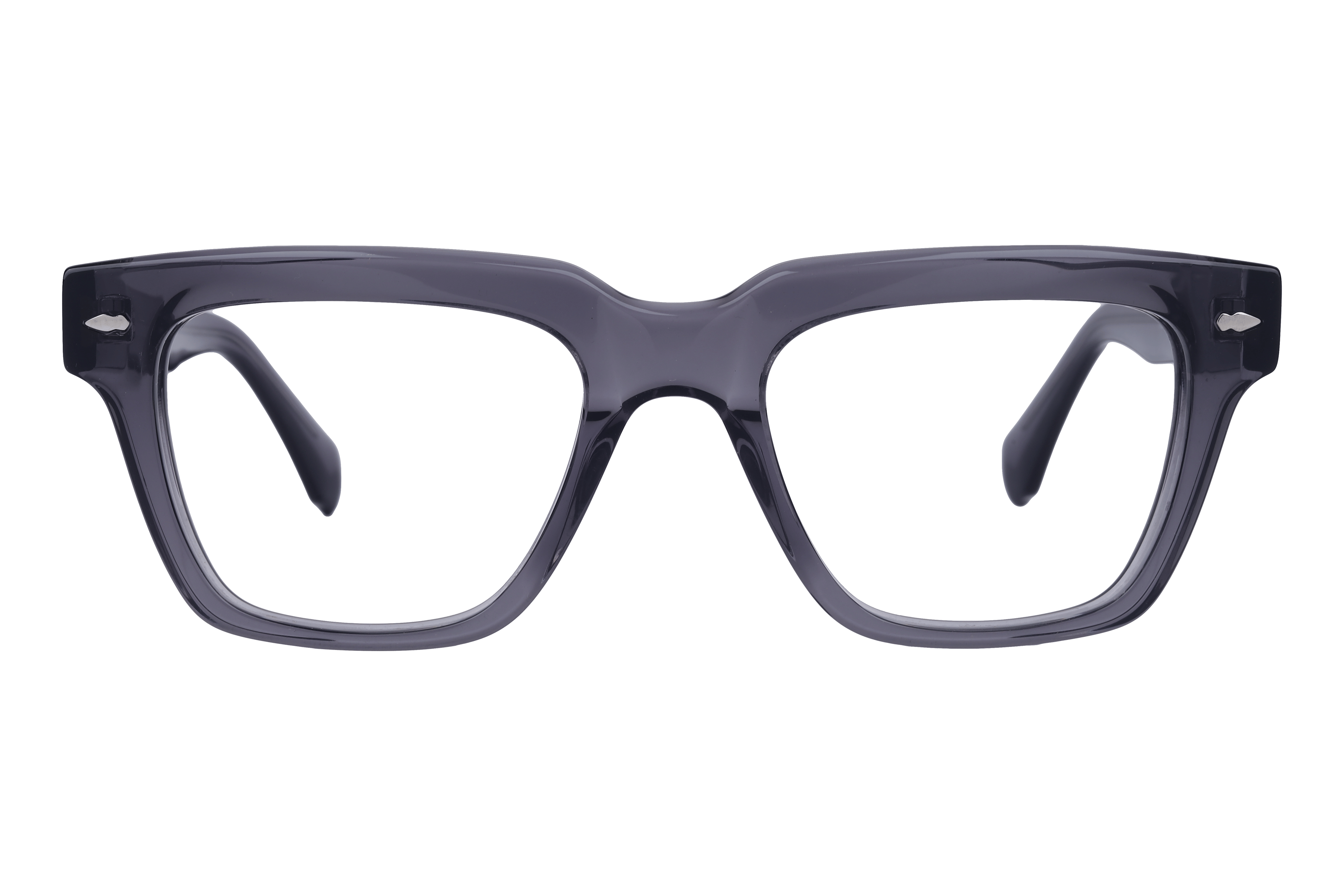 Lancebremmer ASJ2223 Frame Transparent Grey Male Full Shell Frame — Transparent Grey frame — view 2