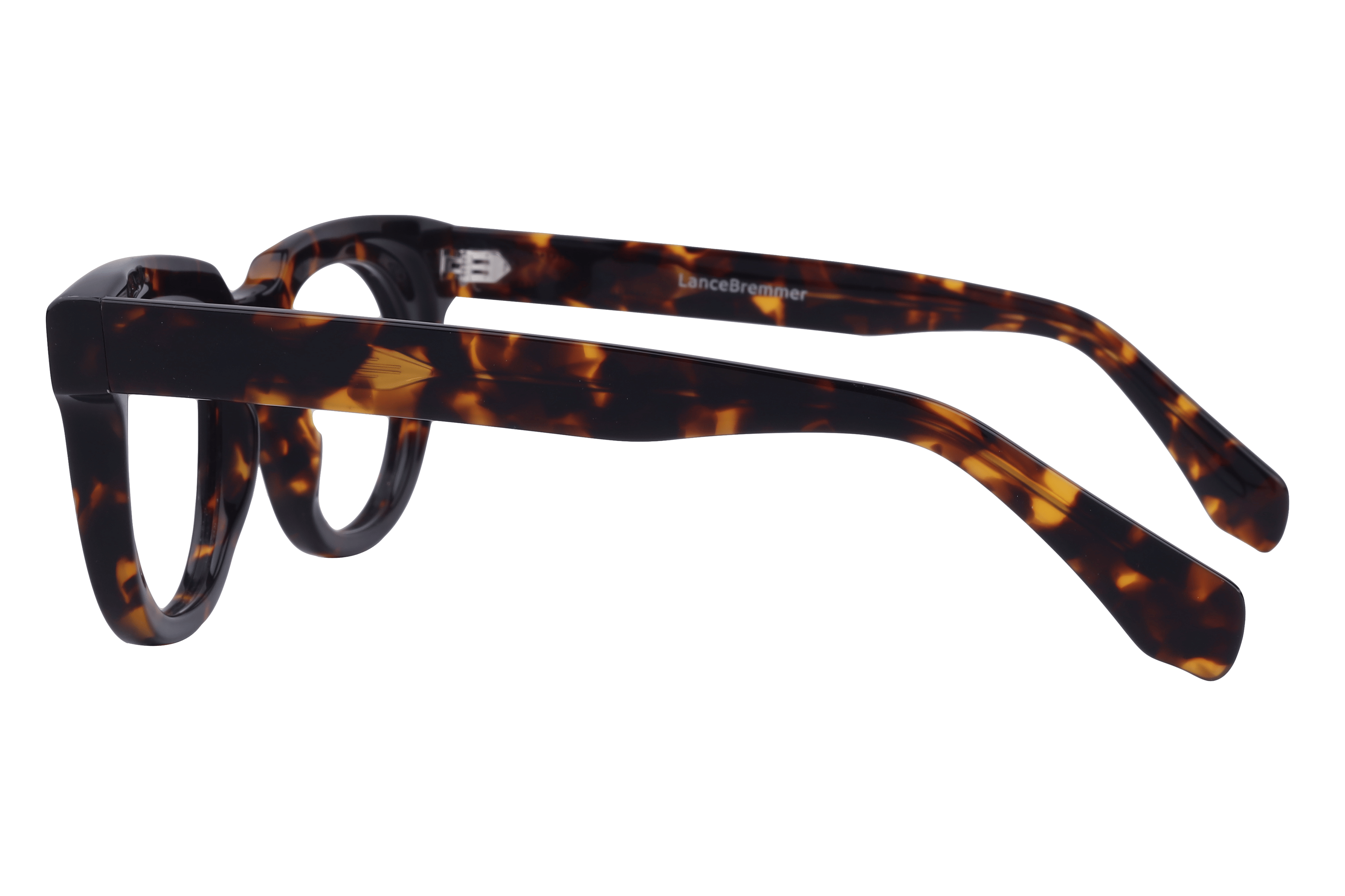 Lancebremmer ASJ2224 Frame Brown Male Full Shell Frame — Brown frame — view 3