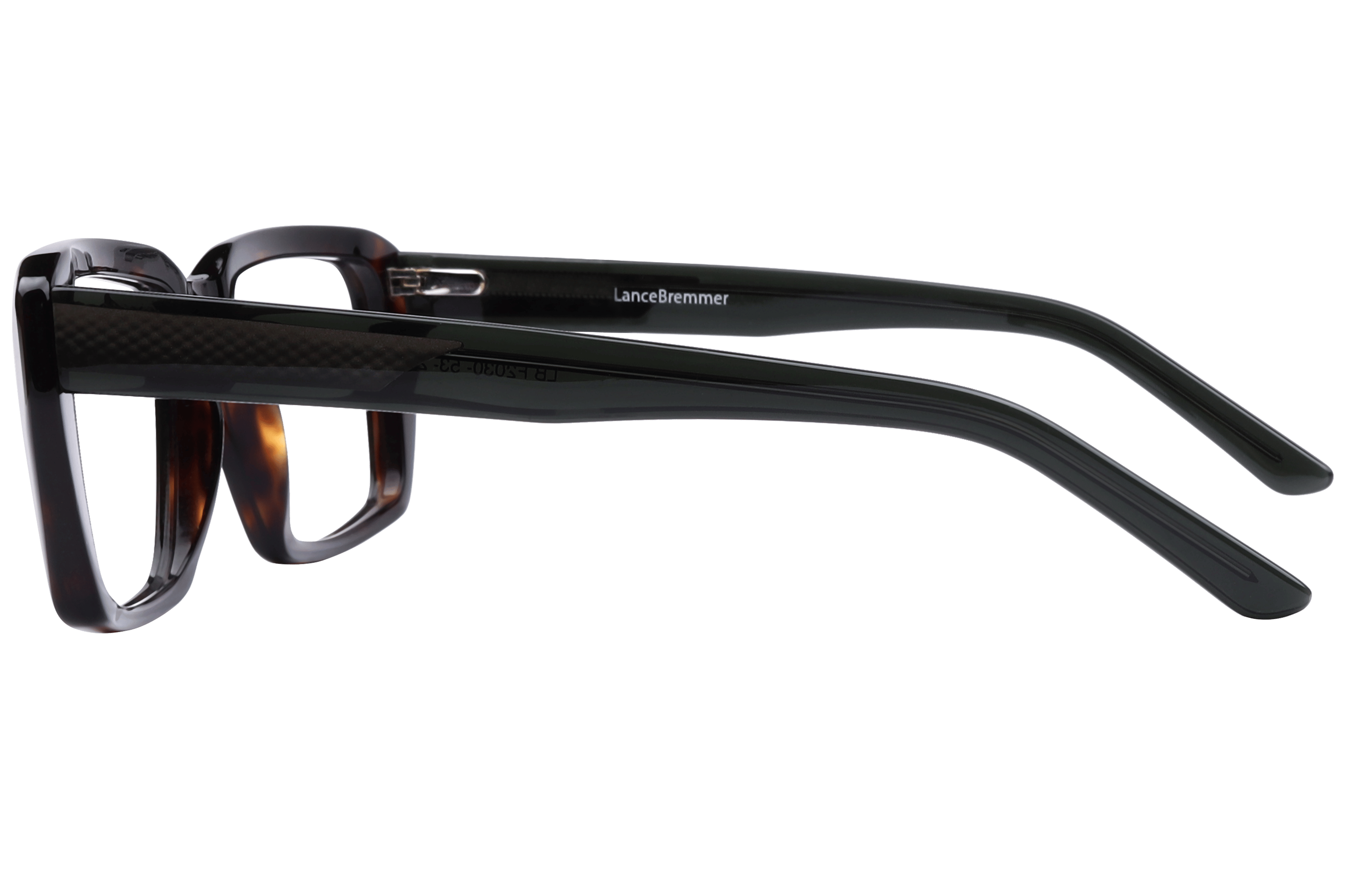Lancebremmer F2030 Frame Havana Male Full Shell Frame — Havana frame — view 3