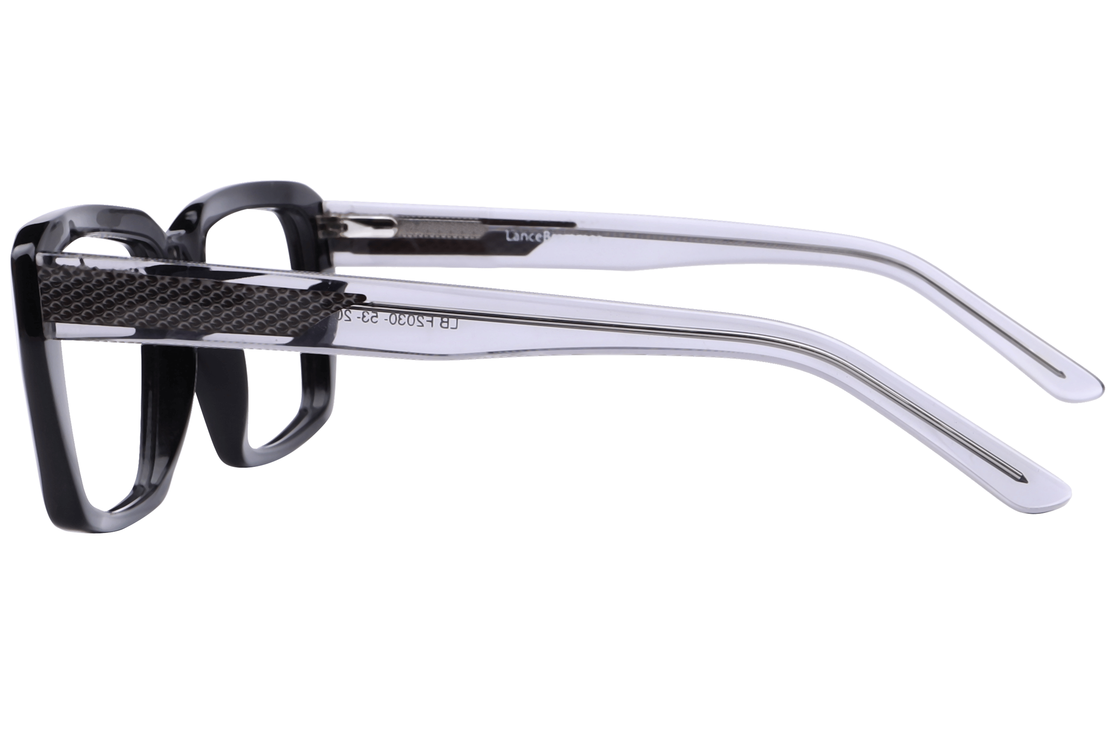 Lancebremmer F2030 Frame Black Male Full Shell Frame — Black frame — view 3