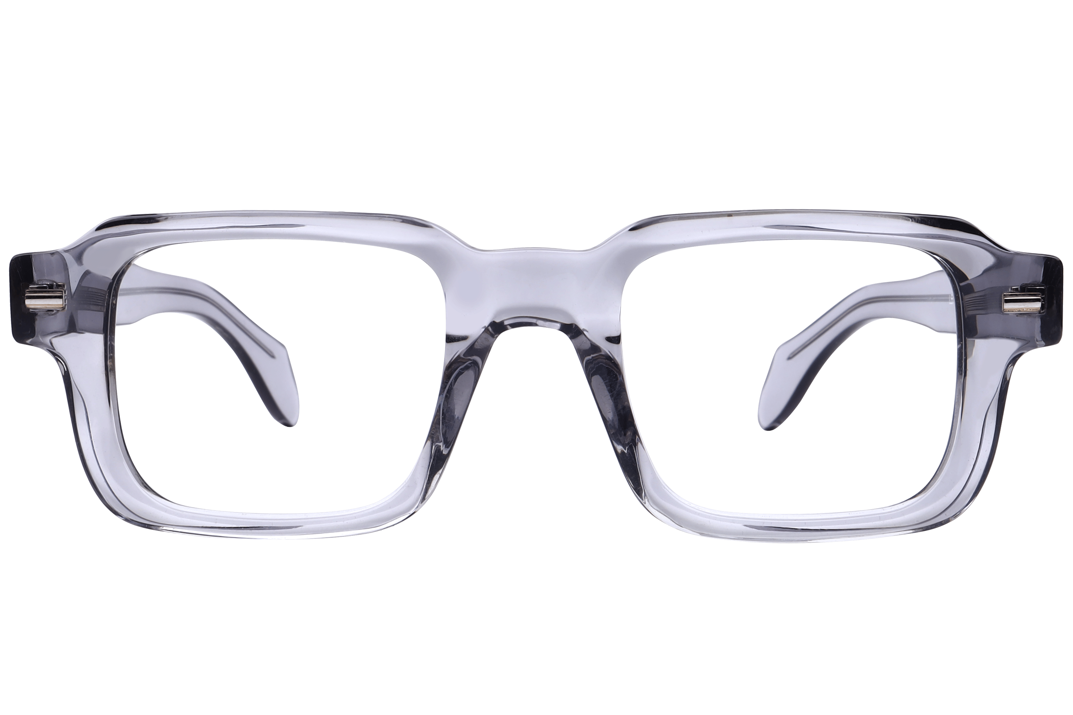 Lancebremmer F2067 Frame Transparent Grey Male Full Shell Frame — Transparent Grey frame — view 2