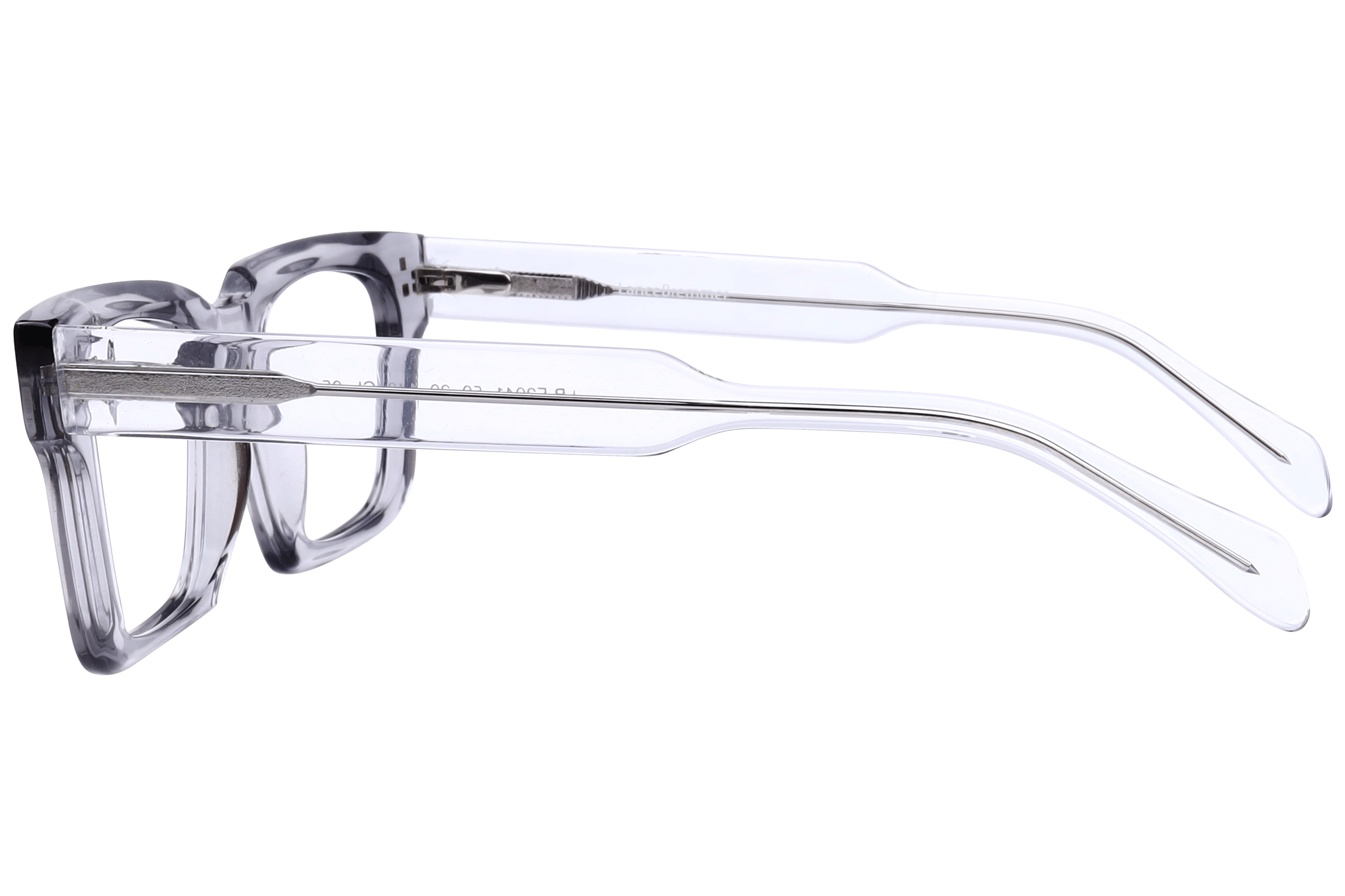 Lancebremmer F2041 Frame Grey Male Full Shell Frame — Grey frame — view 3