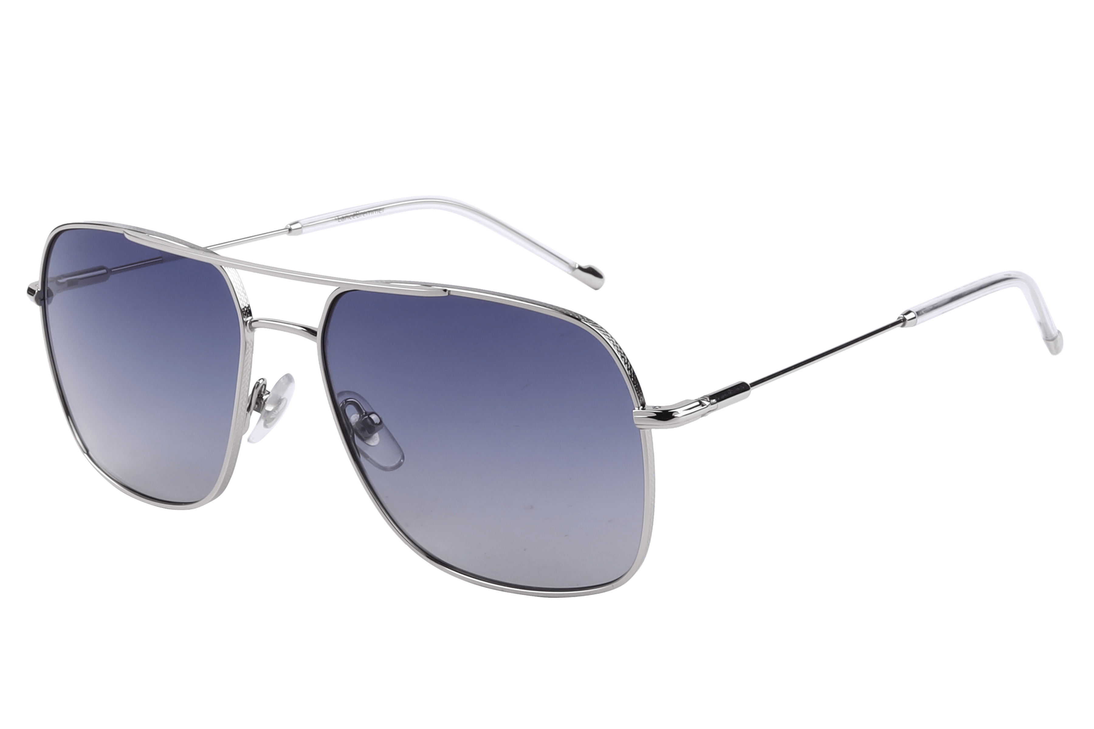 Lancebremmer LB5109 Sunglass Silver Male Full Metal — Silver frame