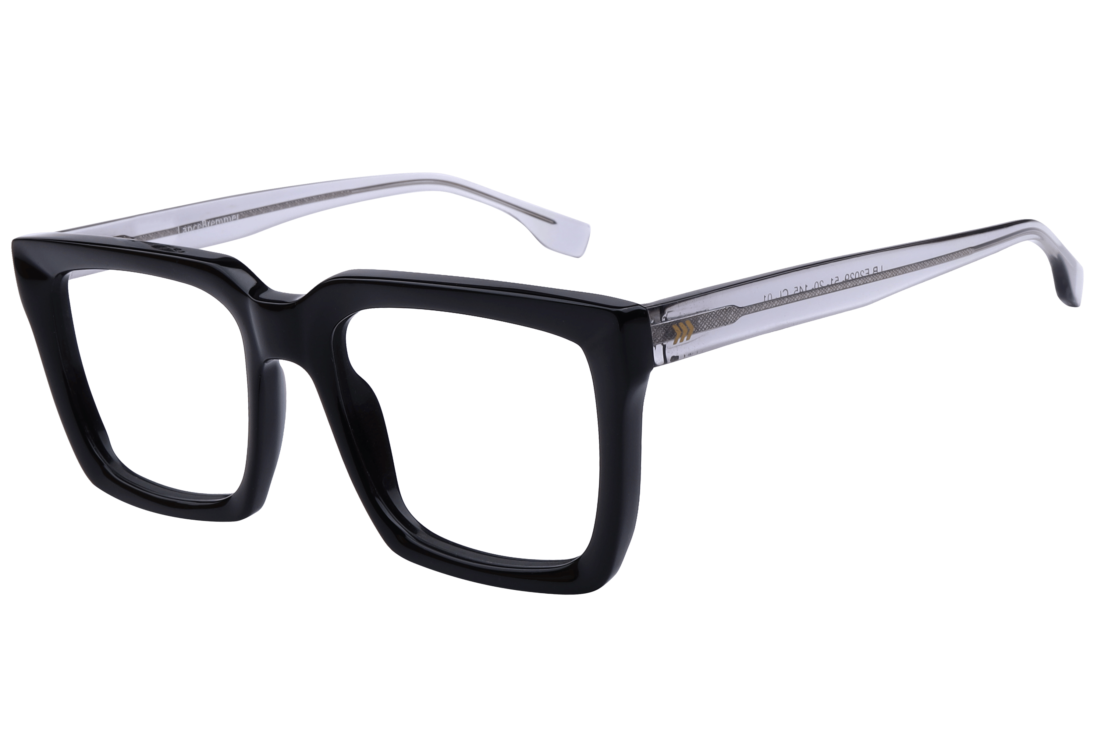 Lancebremmer F2029 Frame Black Male Full Shell — Black frame