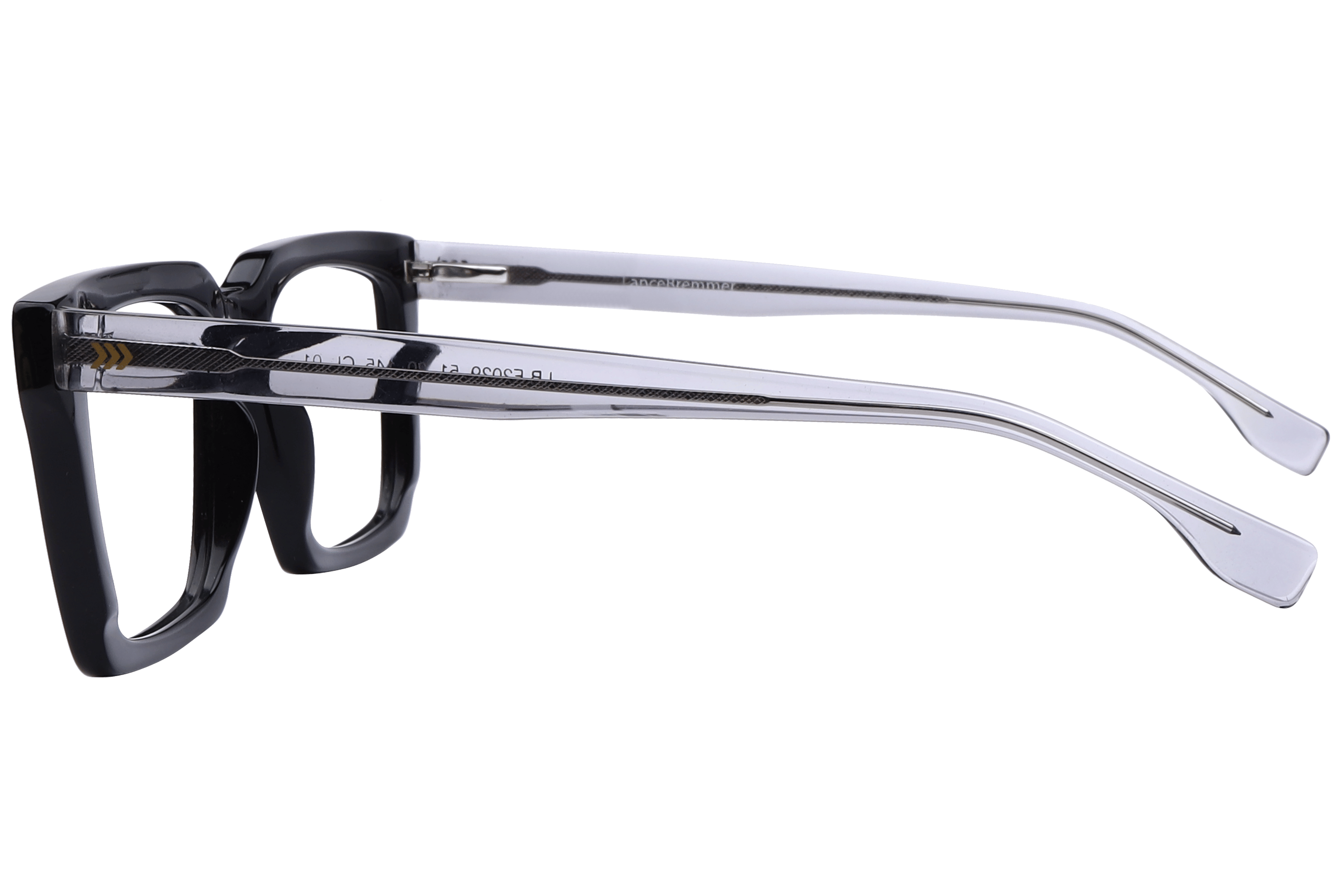 Lancebremmer F2029 Frame Black Male Full Shell Frame — Black frame — view 3