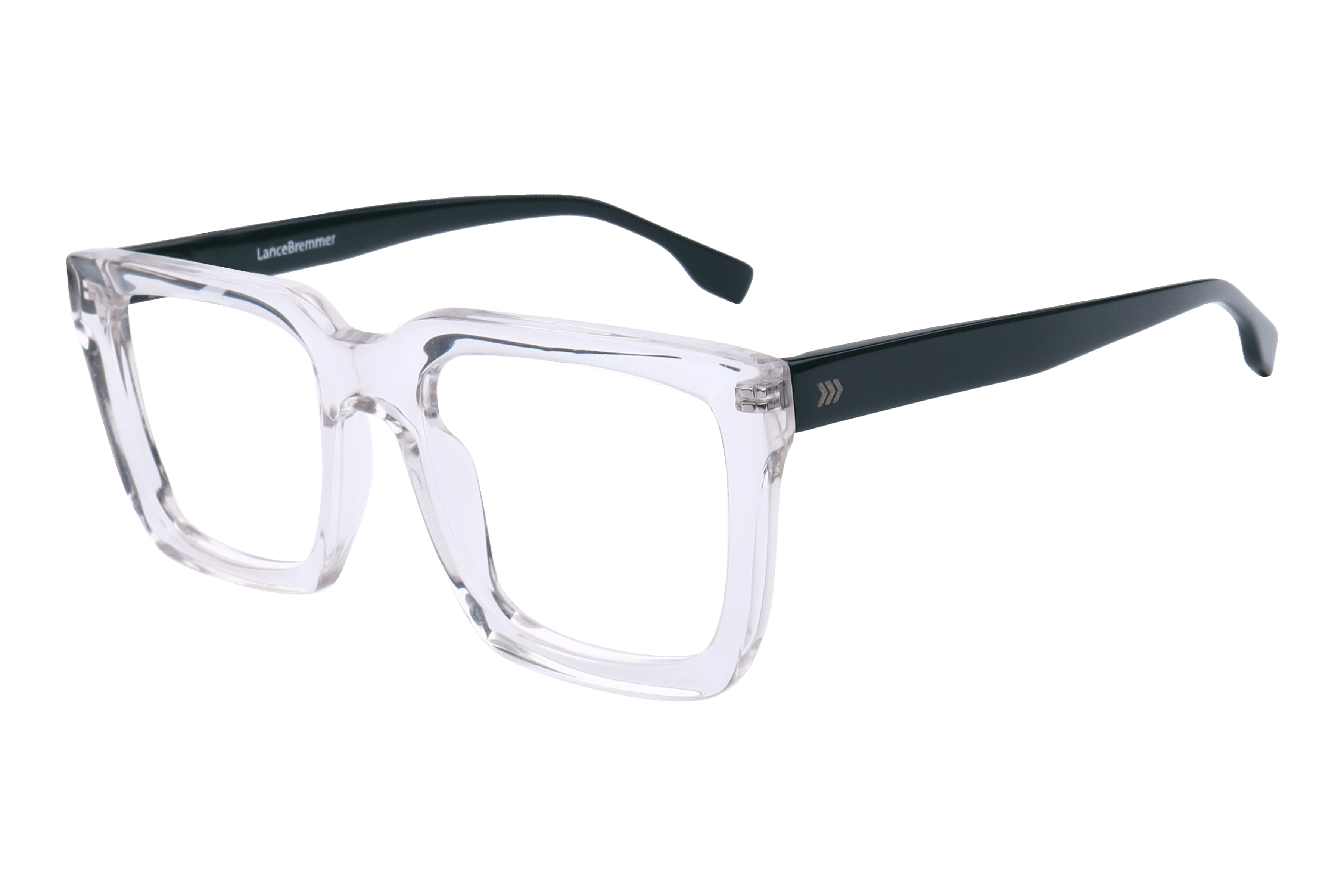 Lancebremmer F2029 Frame Transparent Male Full Shell — Transparent frame