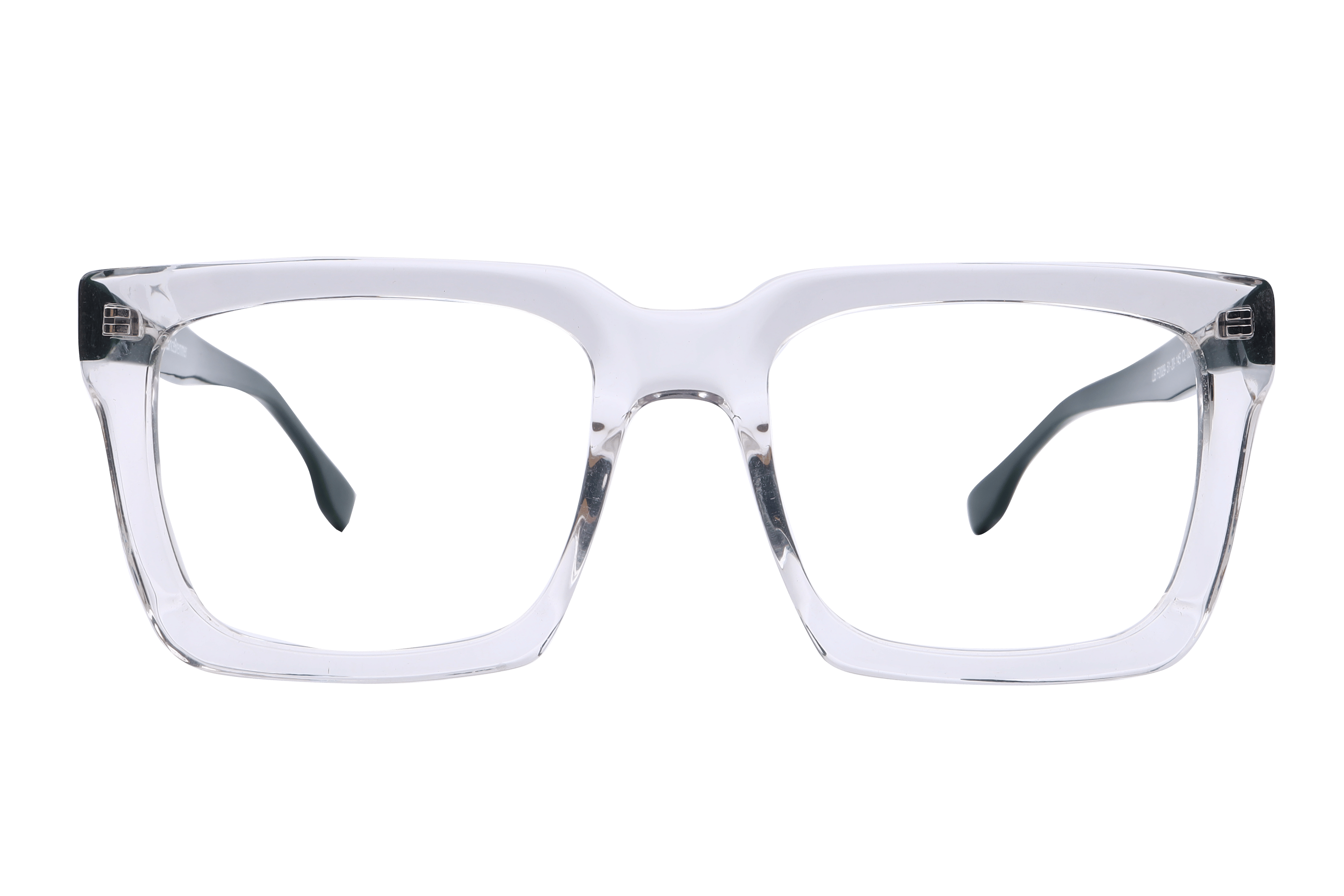 Lancebremmer F2029 Frame Transparent Male Full Shell Frame — Transparent frame — view 2