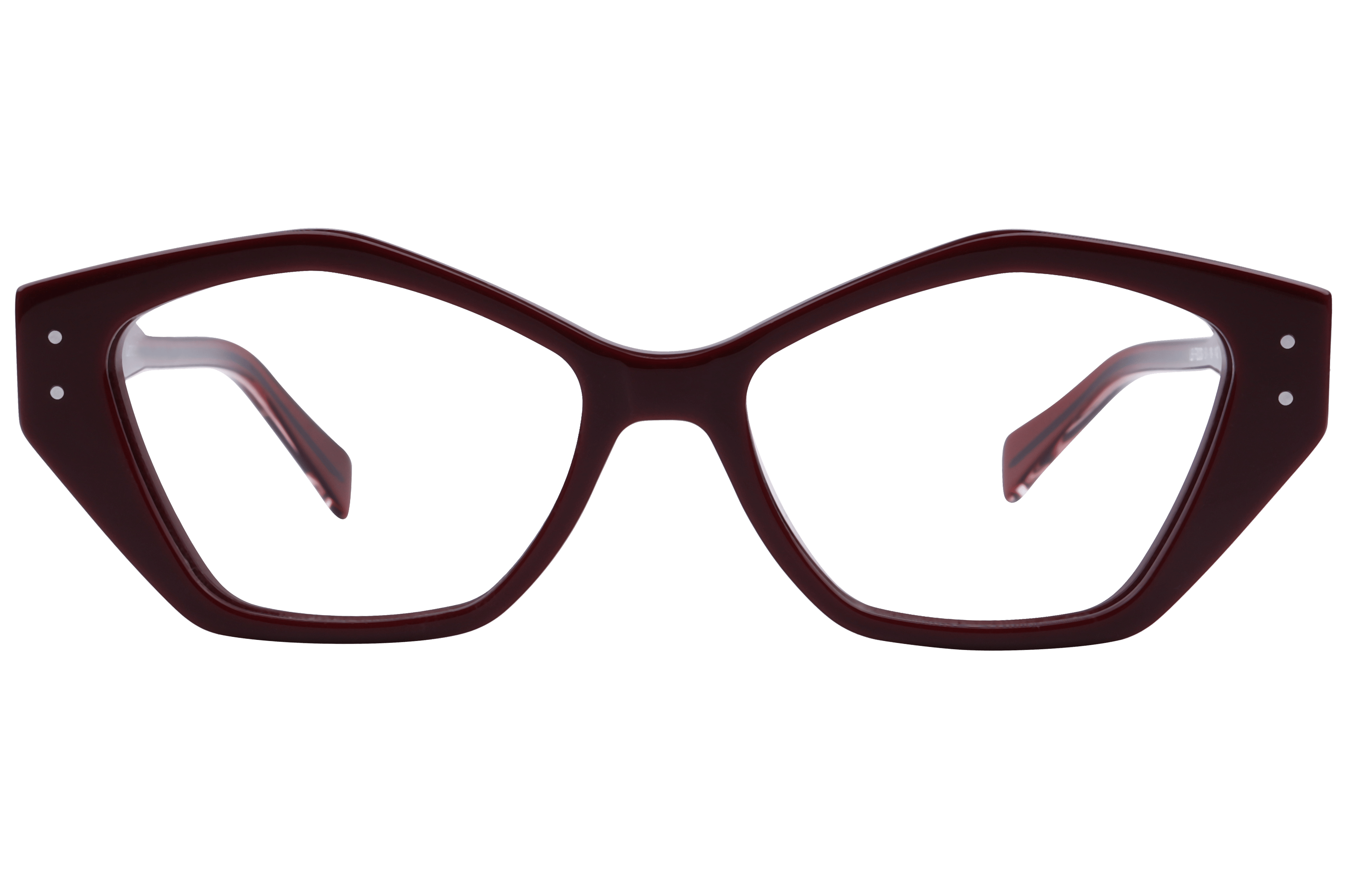 Lancebremmer F2023 Frame Maroon Female Full Shell Frame — Maroon frame — view 2