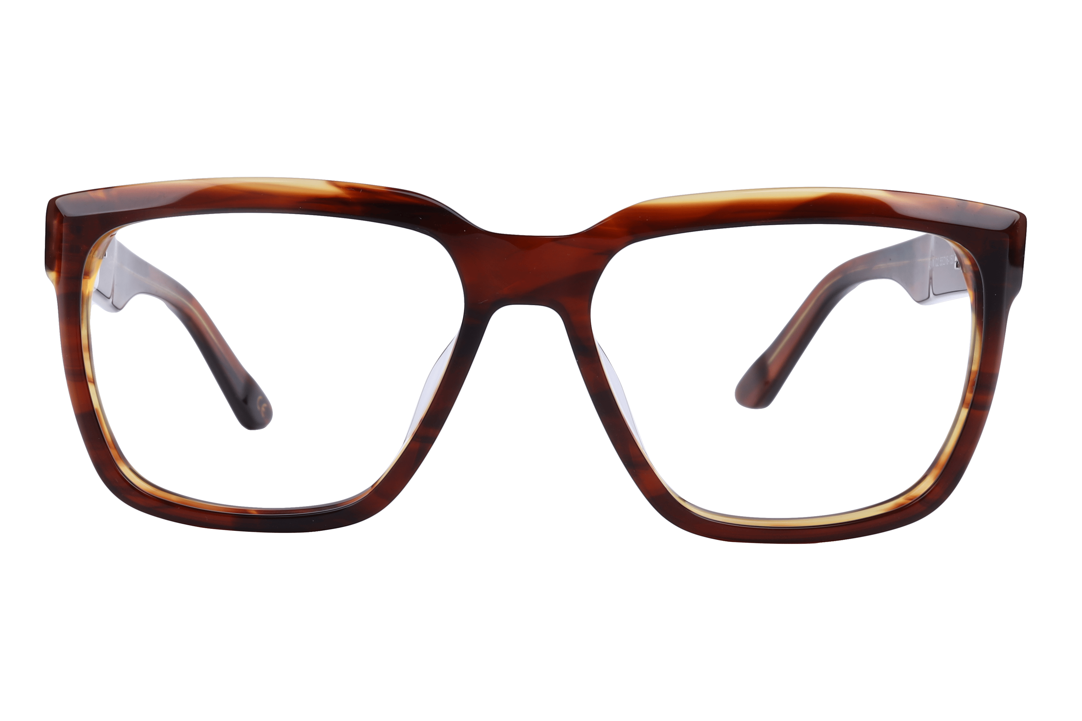 Lancebremmer AS6421 Frame Brown Male Full Shell Frame — Brown frame — view 2