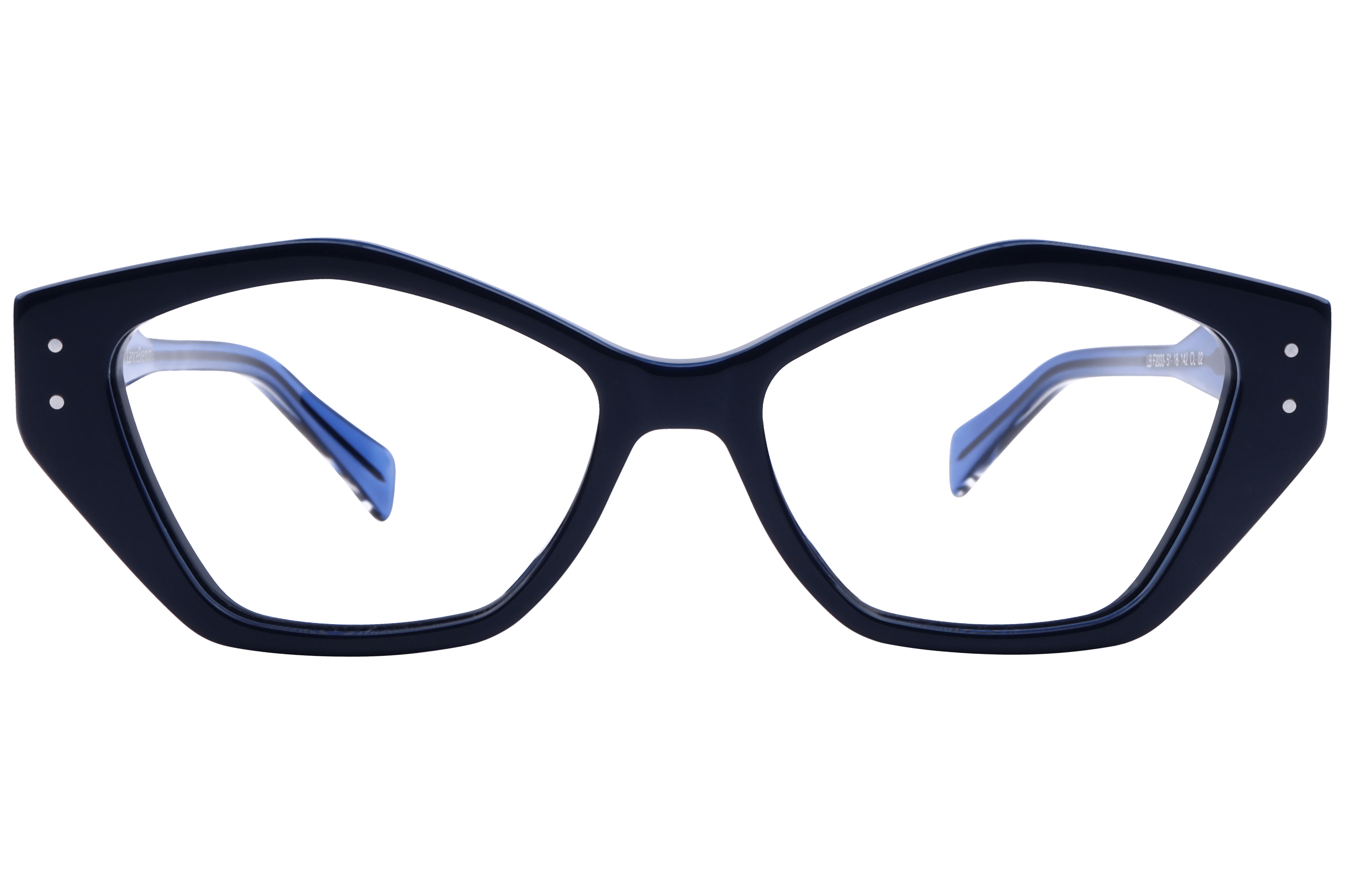 Lancebremmer F2033 Frame Blue Female Full Shell Frame — Blue frame — view 2