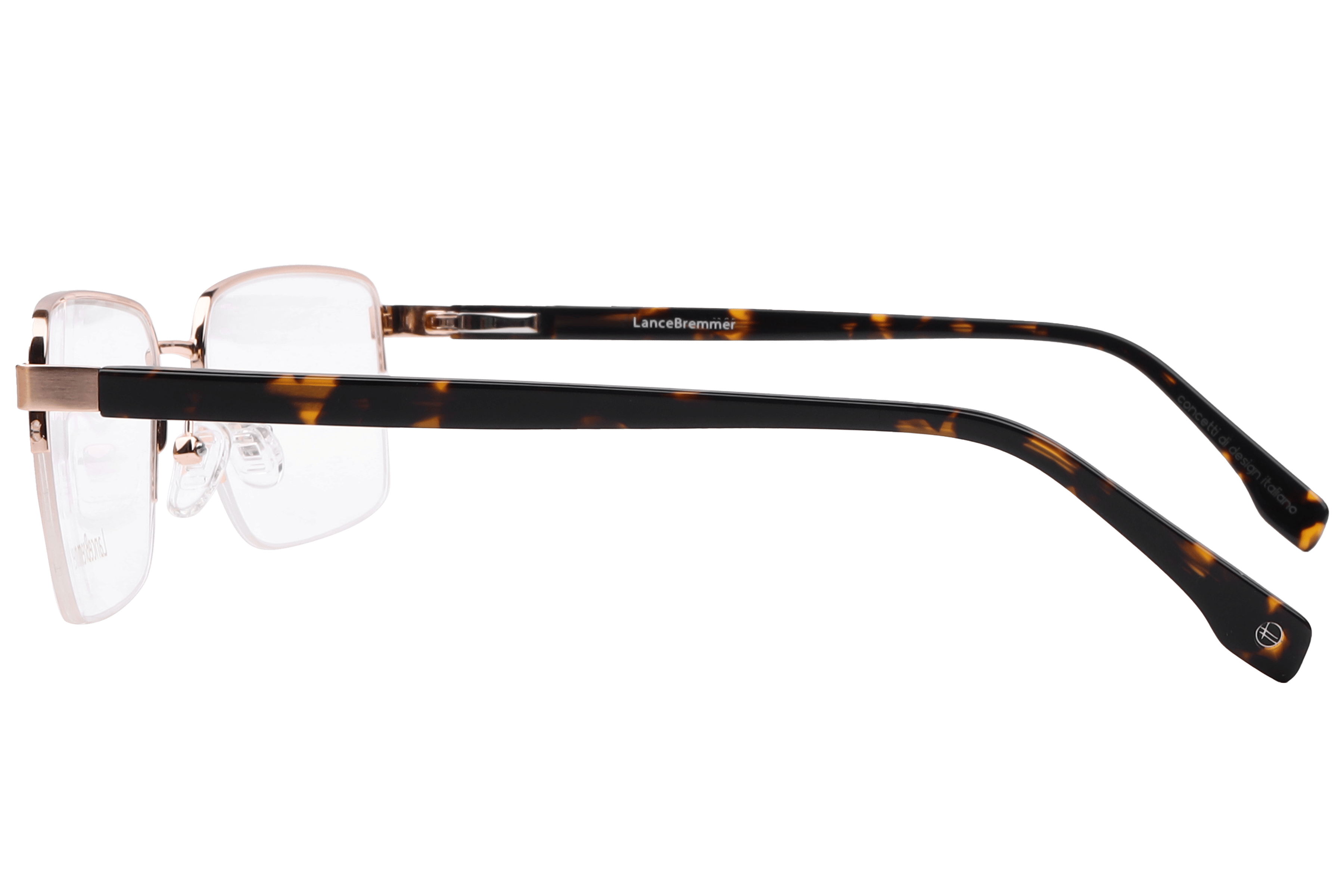 Lancebremmer PV9042 Frame Gold Male Supra Shell Frame — Gold frame — view 3