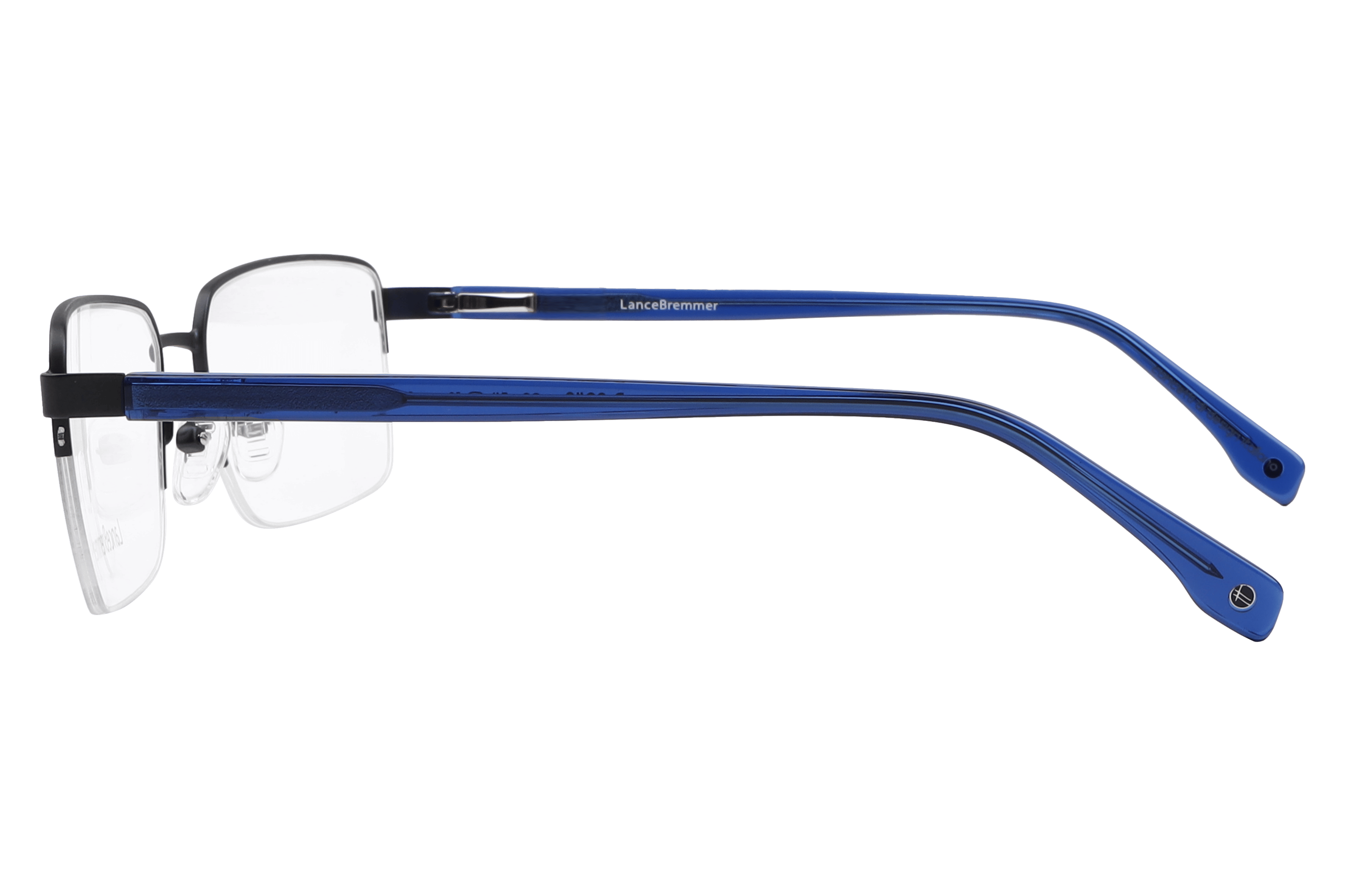 Lancebremmer PV9042 Frame Matt Blue Male Supra Shell Frame — Matt Blue frame — view 3