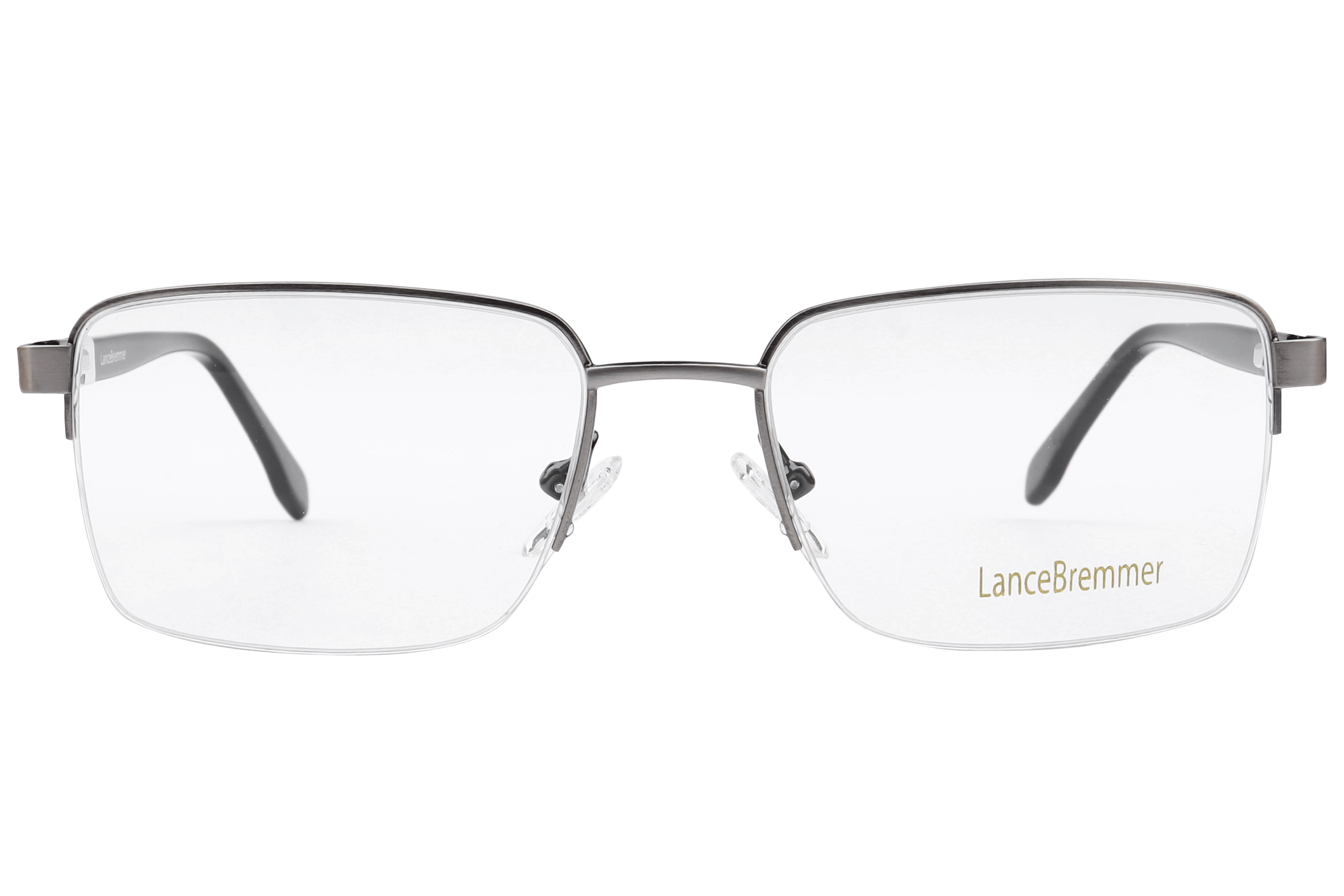 Lancebremmer PV9042 Frame Matt Silver Male Supra Shell Frame — Matt Silver frame — view 2