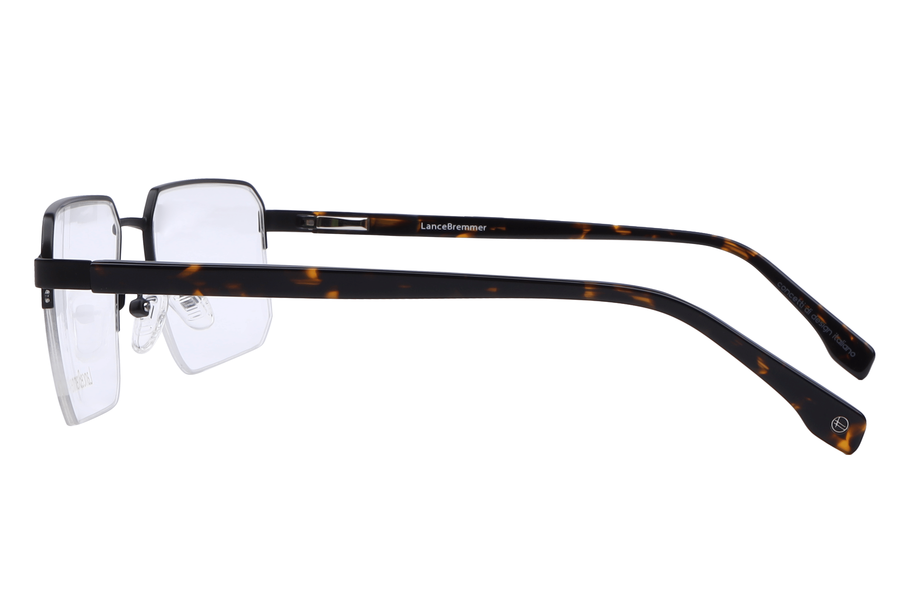 Lancebremmer PV9052 Frame Matt Black Male Supra Shell Frame — Matt Black frame — view 3