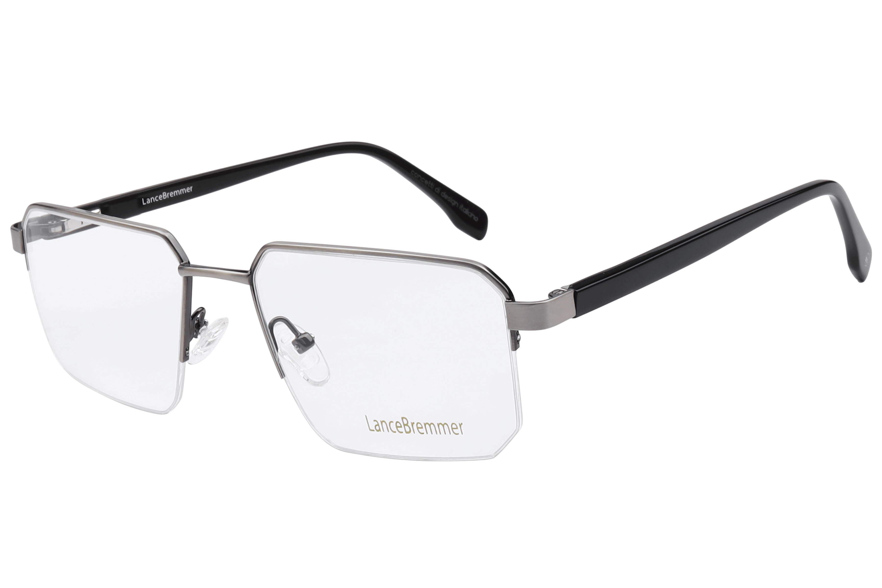 Lancebremmer PV9052 Frame Matt Silver Male Supra Shell — Matt Silver frame