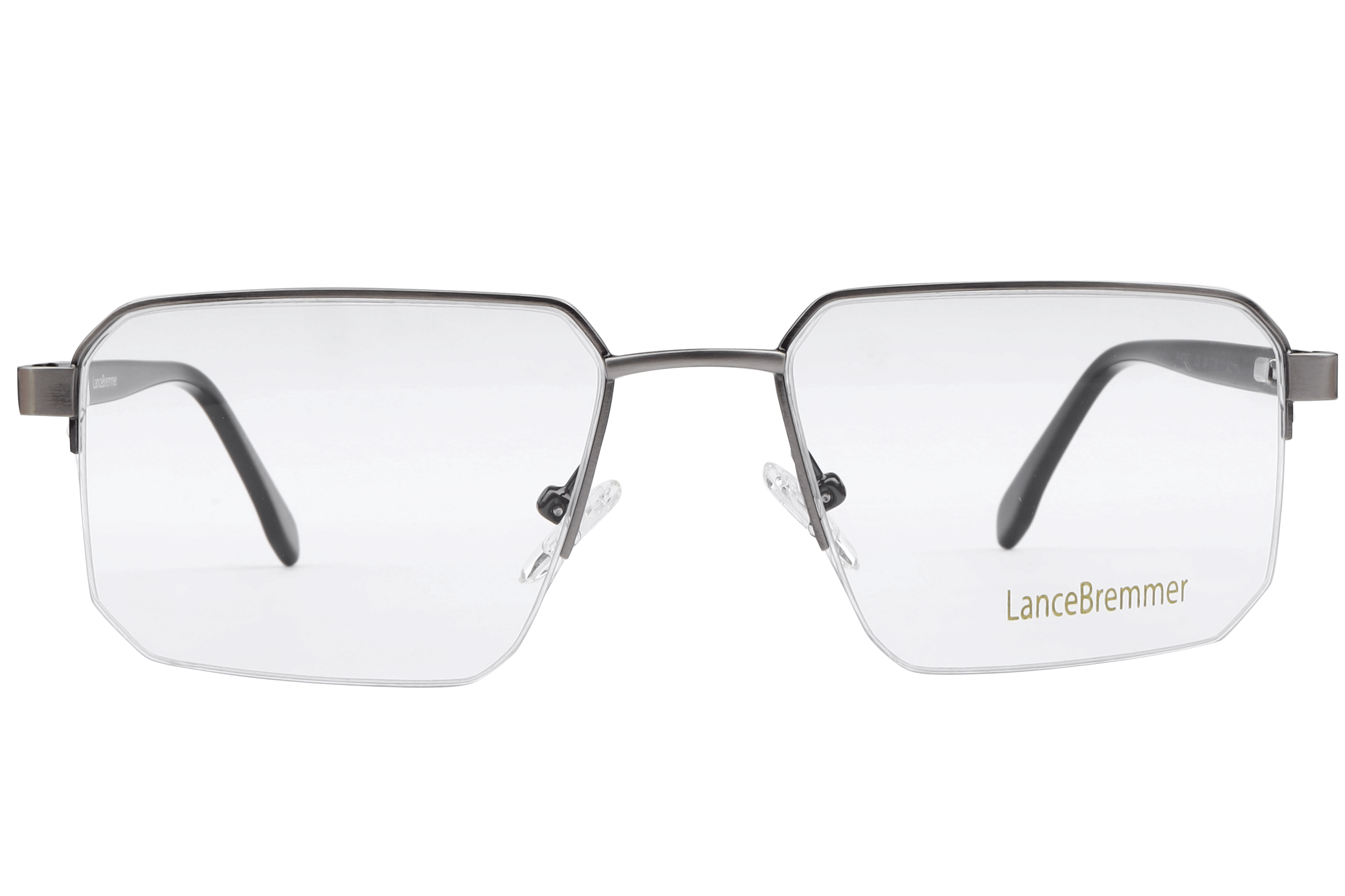 Lancebremmer PV9052 Frame Matt Silver Male Supra Shell Frame — Matt Silver frame — view 2