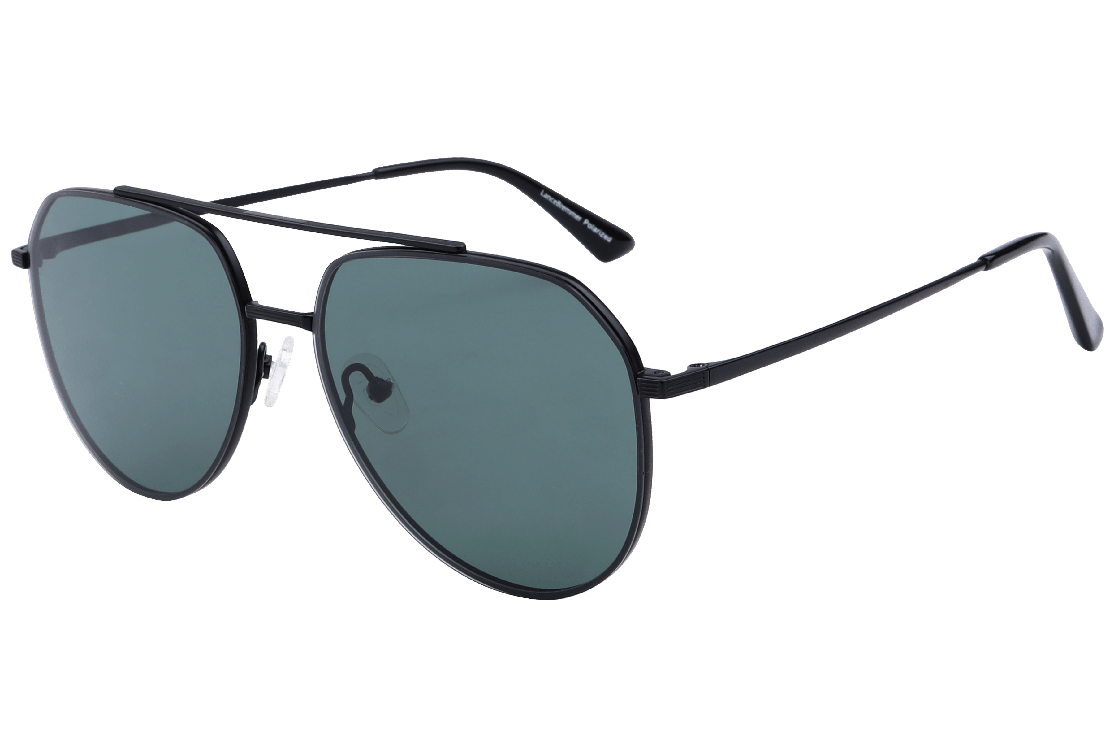 Lancebremmer TA-019 Sunglass Black Male Full Metal — Black frame