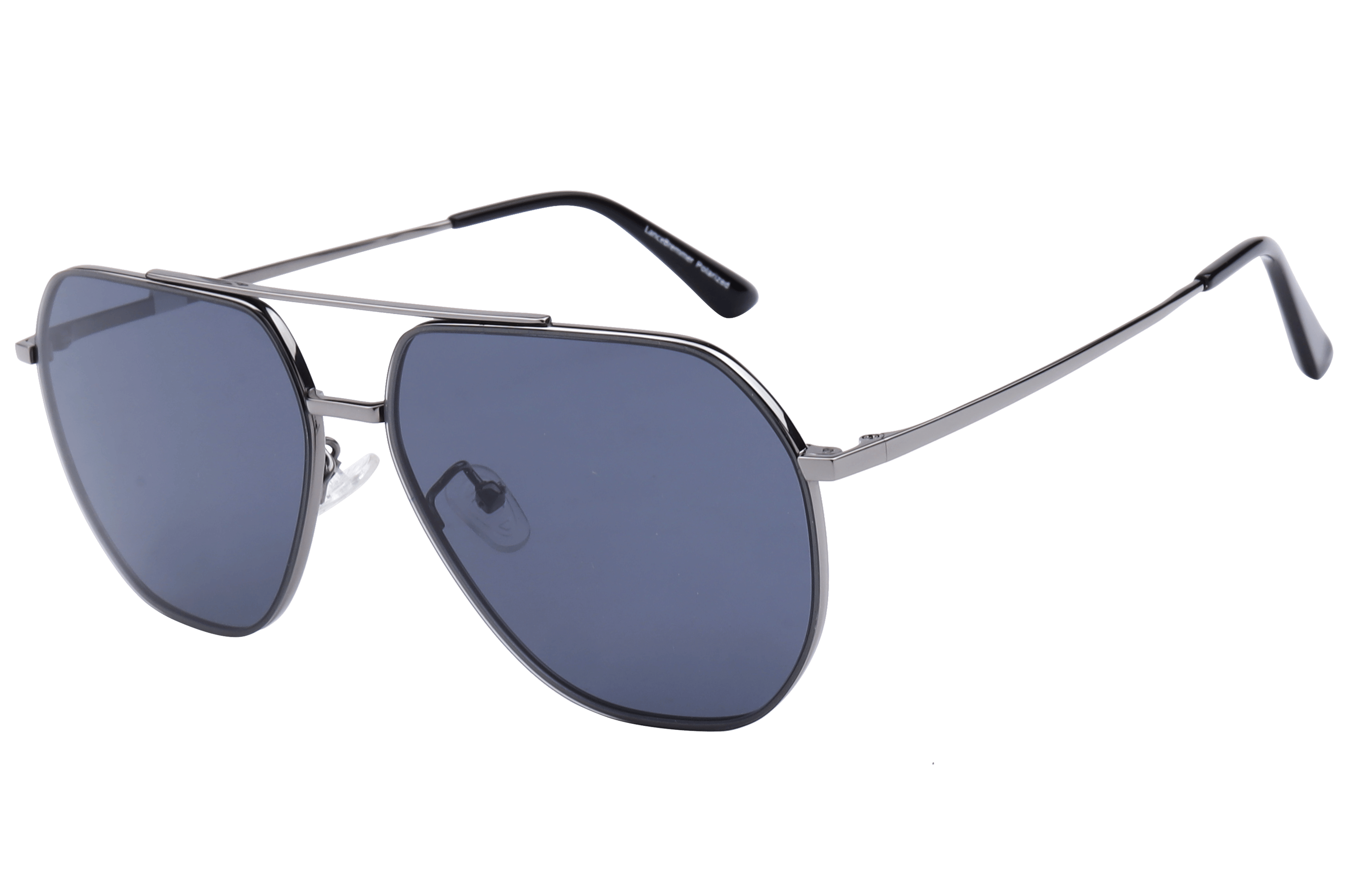 Lancebremmer TA-020 Sunglass Gun Metal Male Full Metal — Gun Metal frame