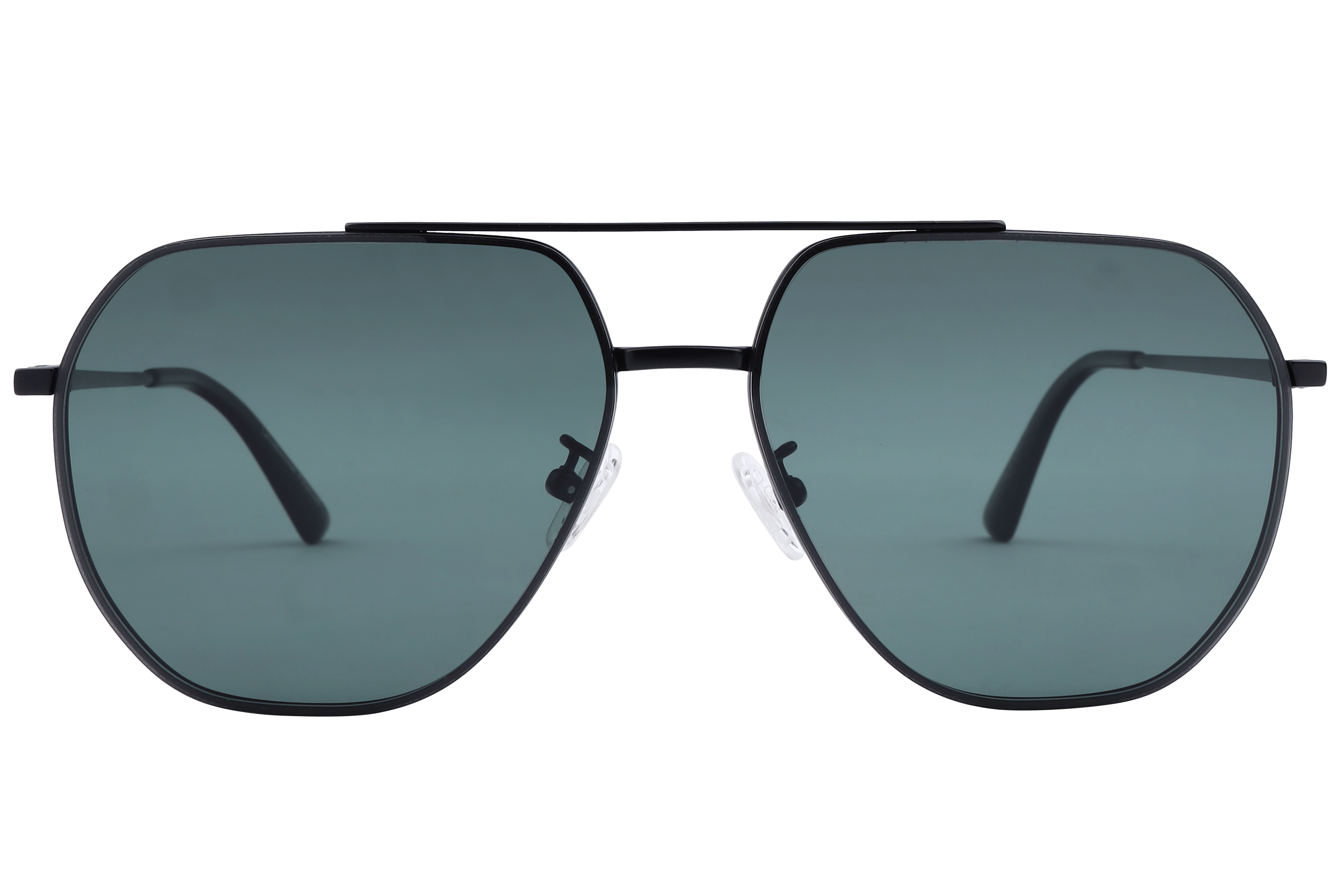 Lancebremmer TA-020 Sunglass Black Male Full Metal Sunglass — Black frame — view 2
