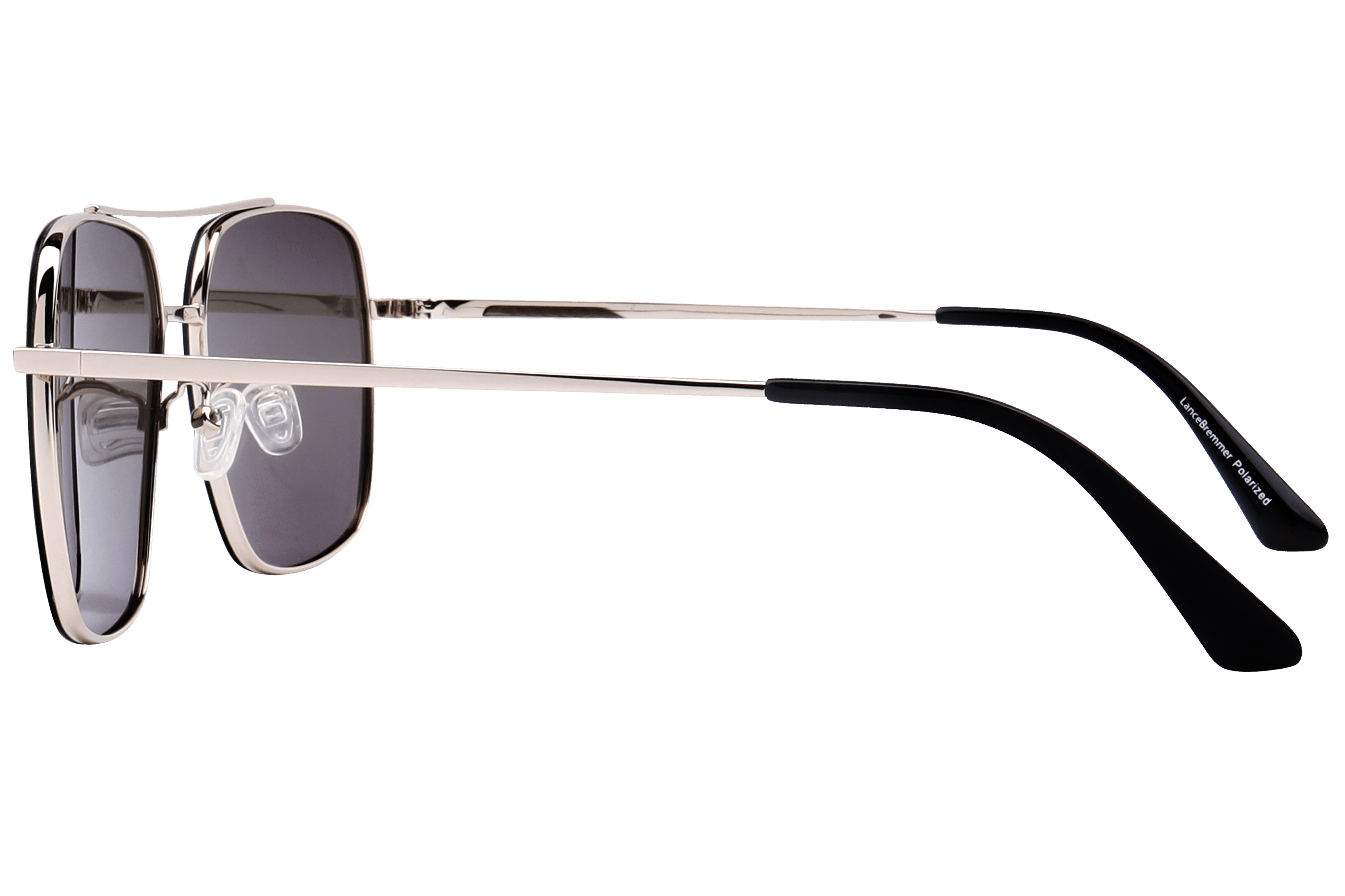 Lancebremmer TA-021 Sunglass Gold Male Full Metal Sunglass — Gold frame — view 3