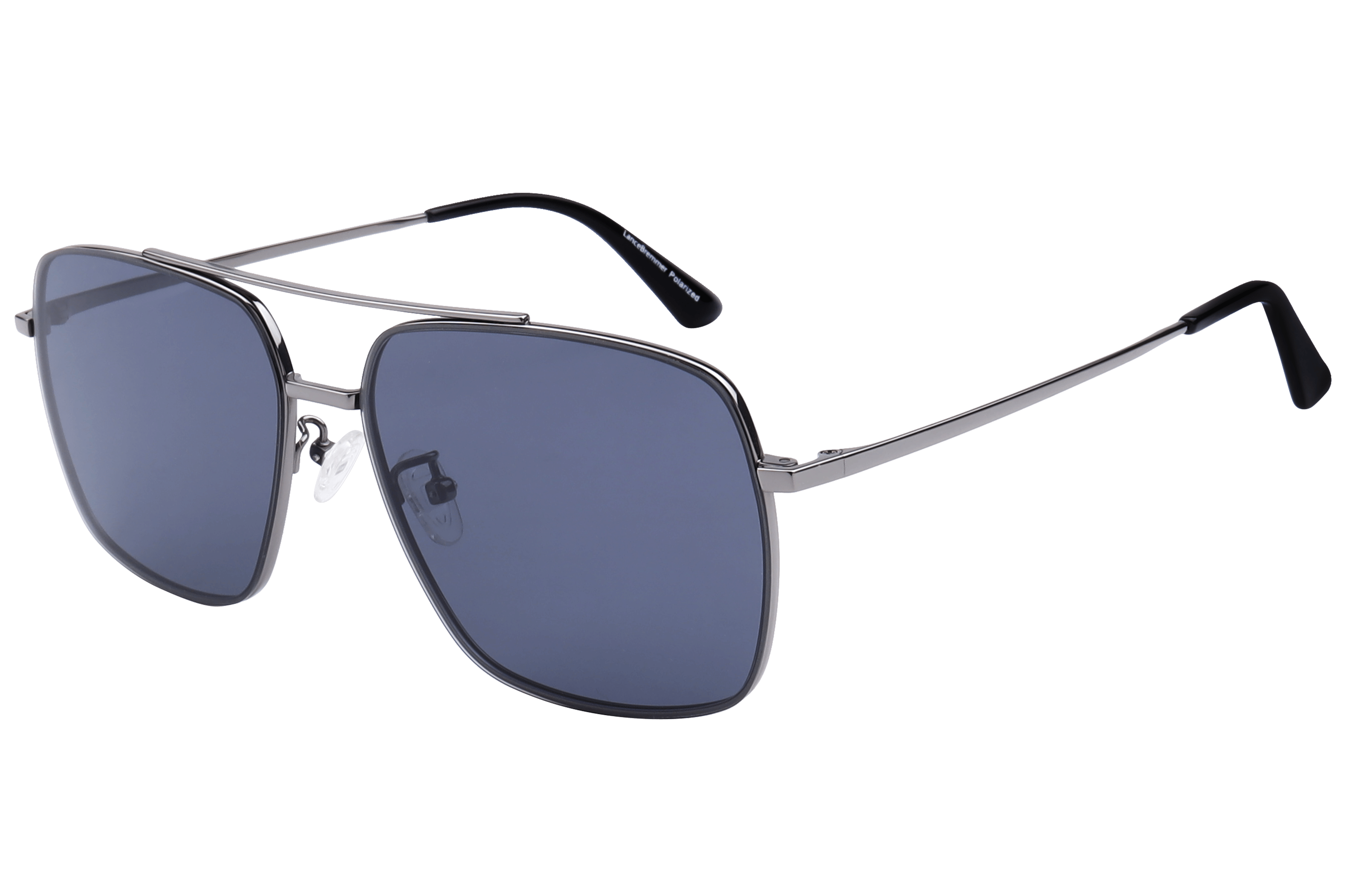 Lancebremmer TA-021 Sunglass Gun Metal Male Full Metal — Gun Metal frame