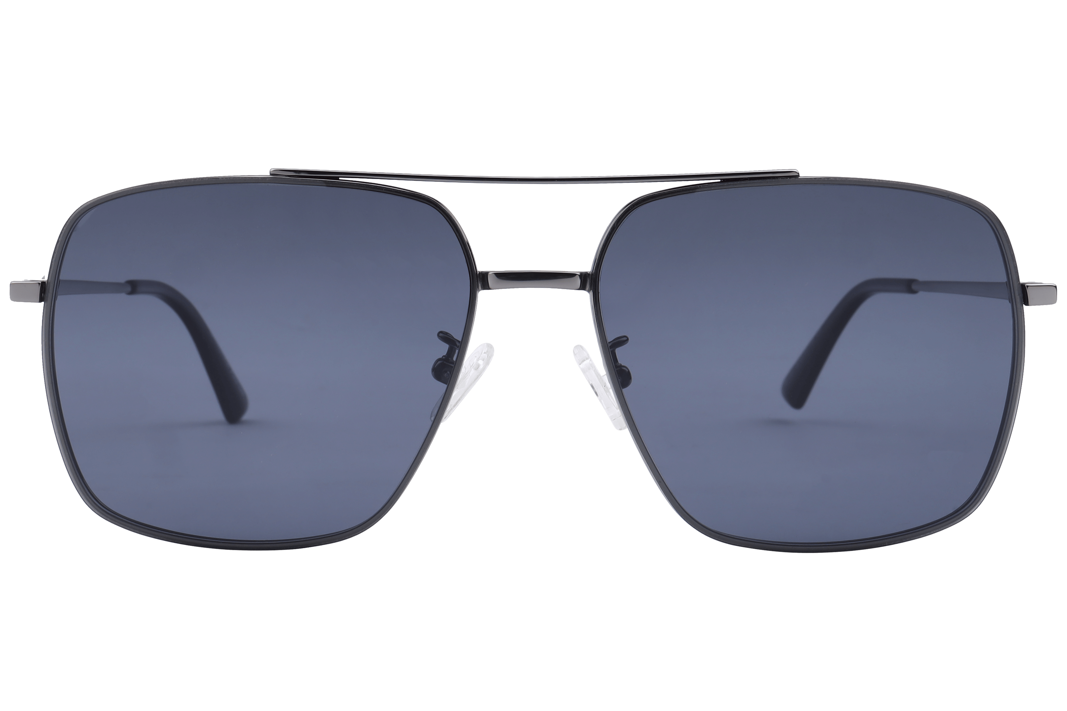 Lancebremmer TA-021 Sunglass Gun Metal Male Full Metal Sunglass — Gun Metal frame — view 2