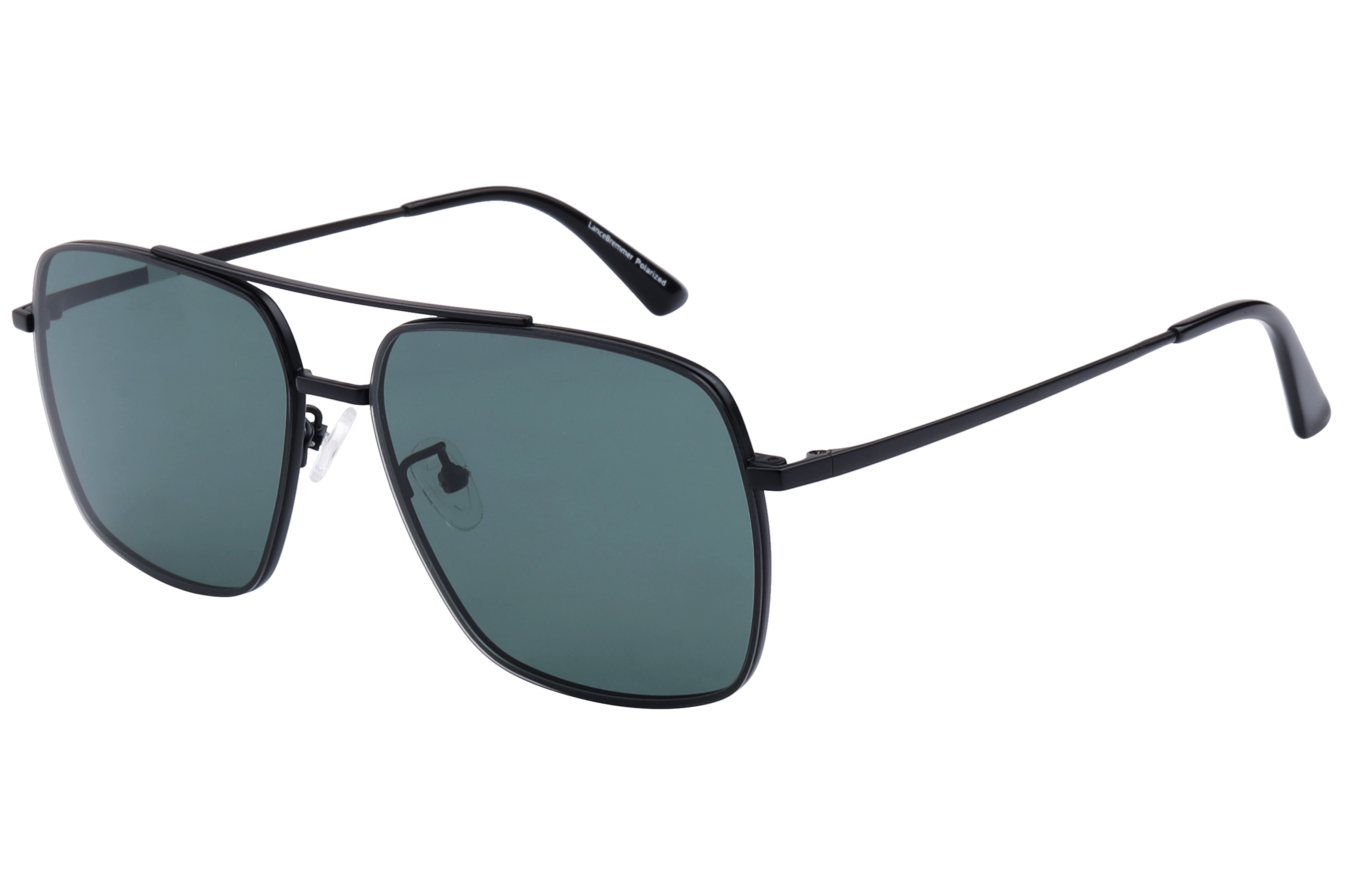 Lancebremmer TA-021 Sunglass Black Male Full Metal — Black frame