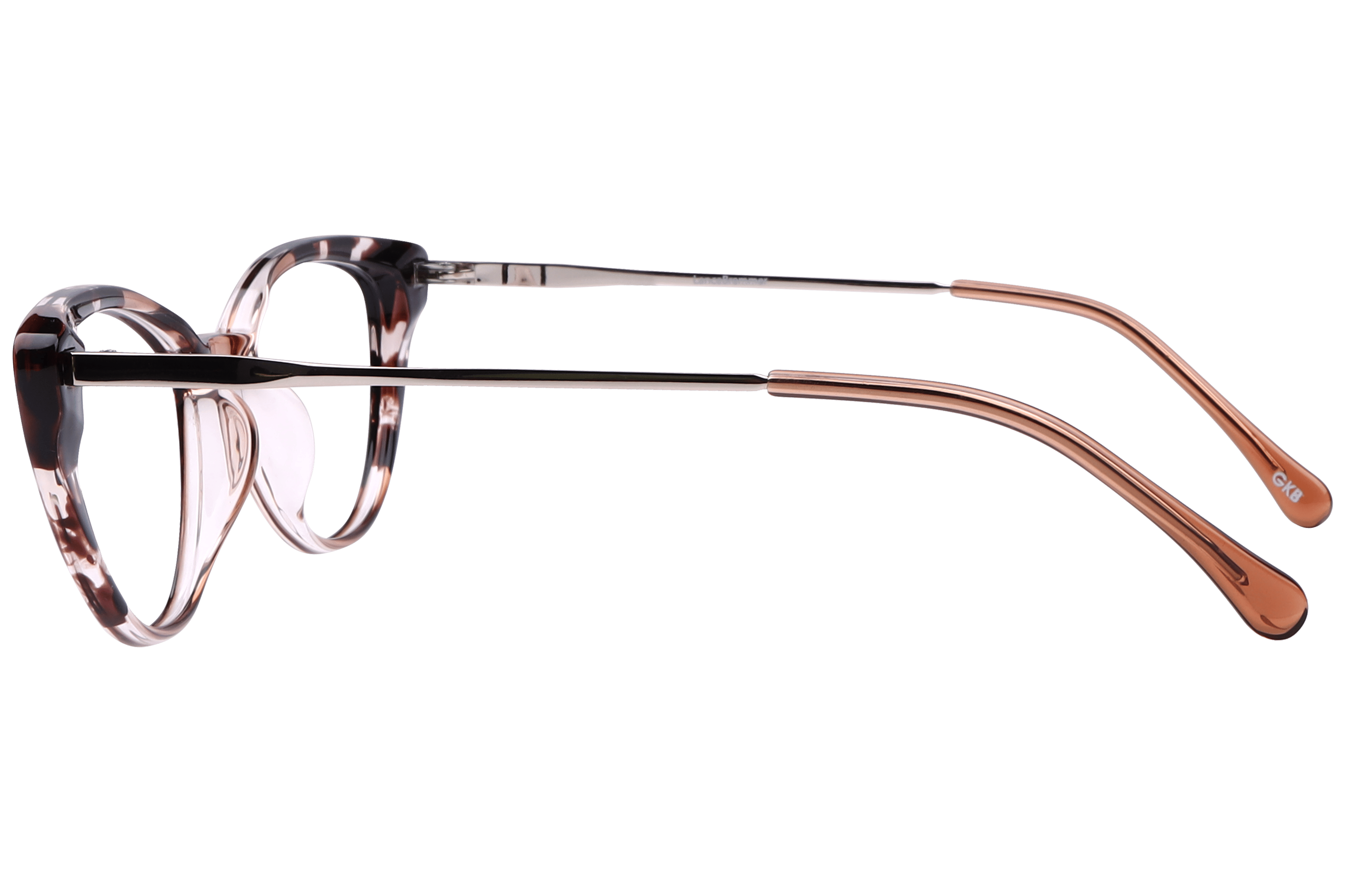Lancebremmer 50420-FW Frame Havana Female Full Metal Frame — Havana frame — view 3