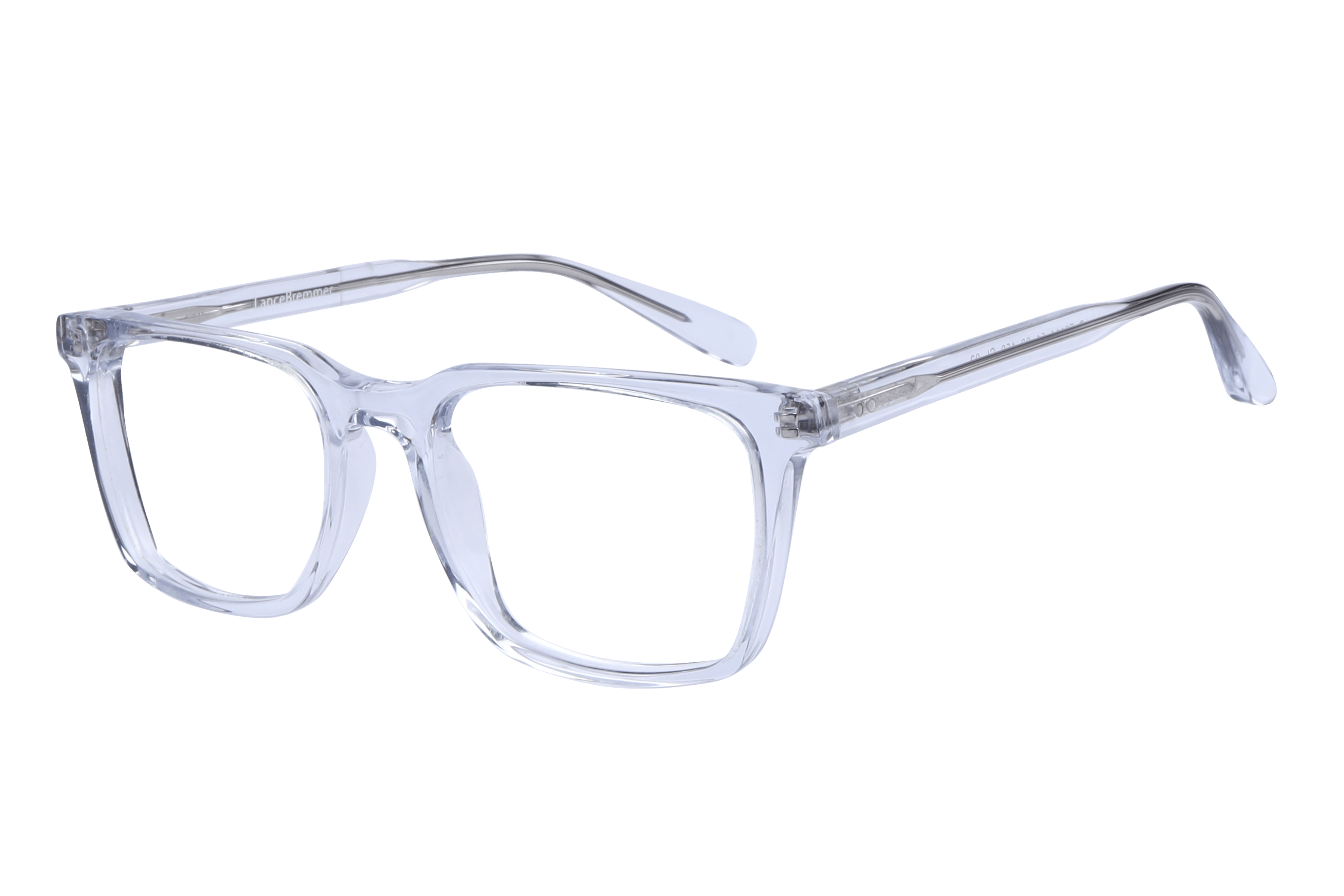 Lancebremmer F2114 Frame Transparent Male Full Shell — Transparent frame