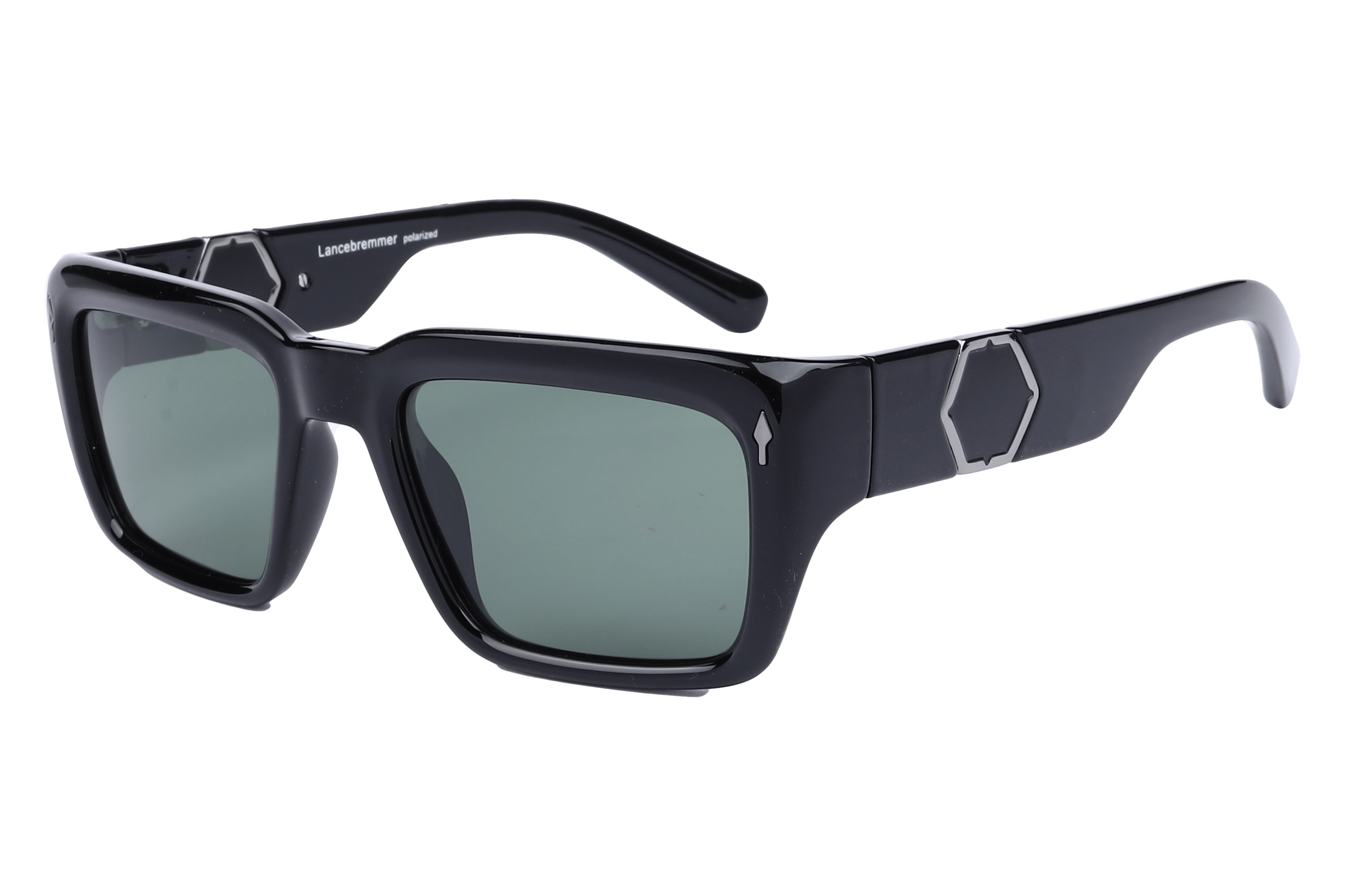 Lancebremmer S1008 Sunglass Black Male Full Shell — Havana frame