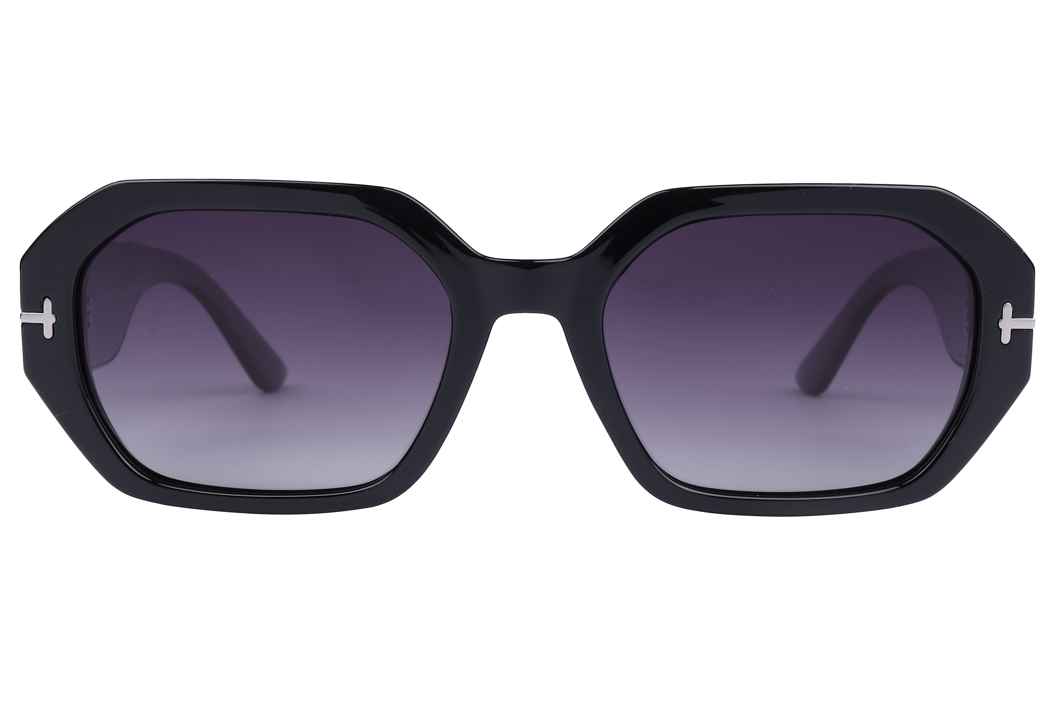 Lancebremmer S1004 Sunglass Black Female Full Shell Sunglass — Black frame — view 2