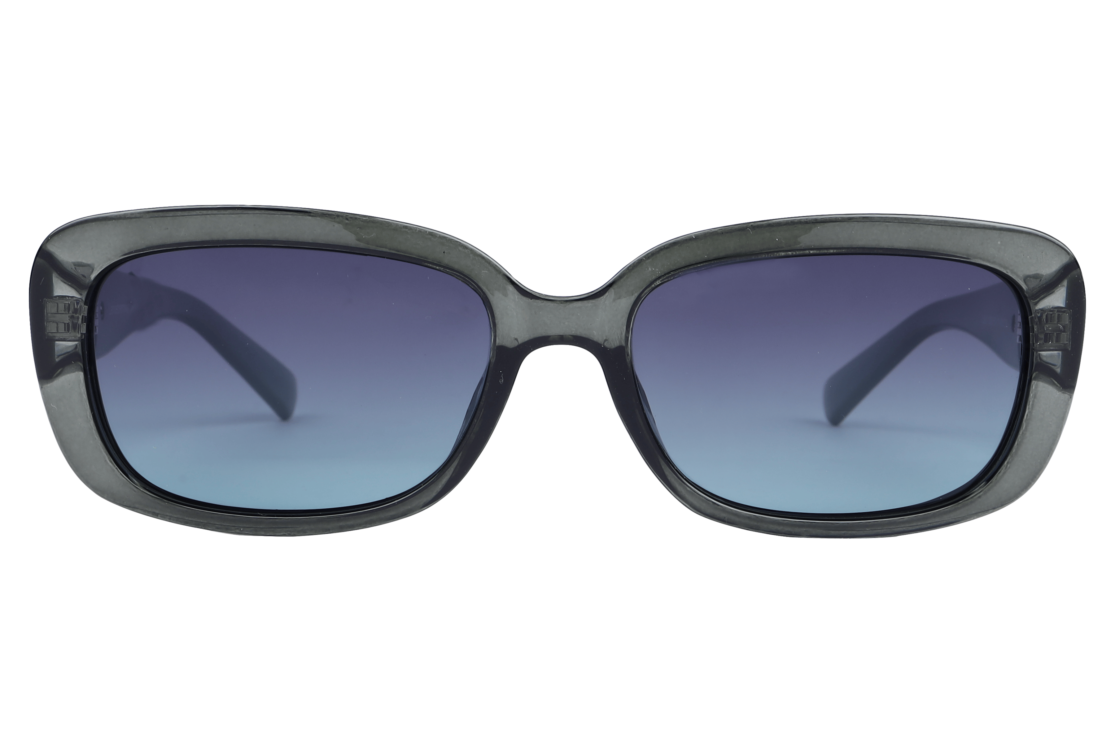 Lancebremmer S1002 Sunglass Transparent Green Female Full Sh Sunglass — Transparent Green frame — view 2