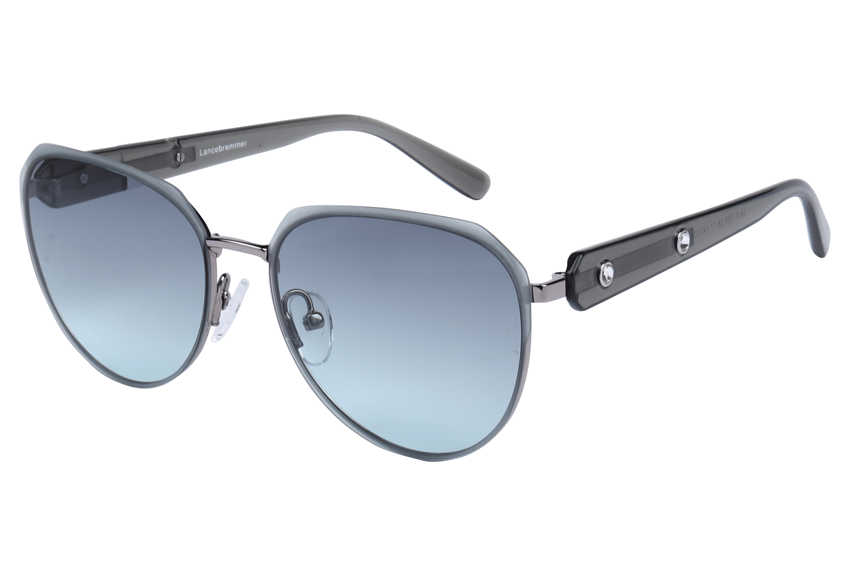 Lancebremmer S1030 Sunglass Gun Metal Female Full Shell — Gun Metal frame