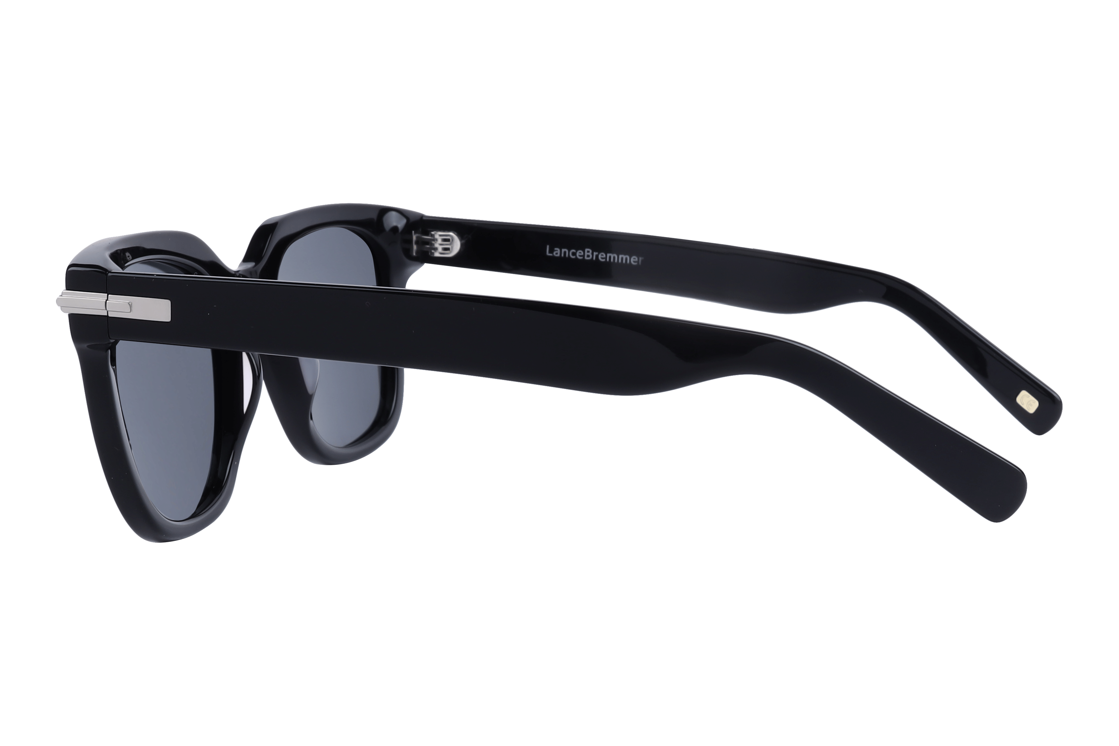 Lancebremmer AT8527 Sunglass Black Unisex Full Shell Sunglass — Black frame — view 3
